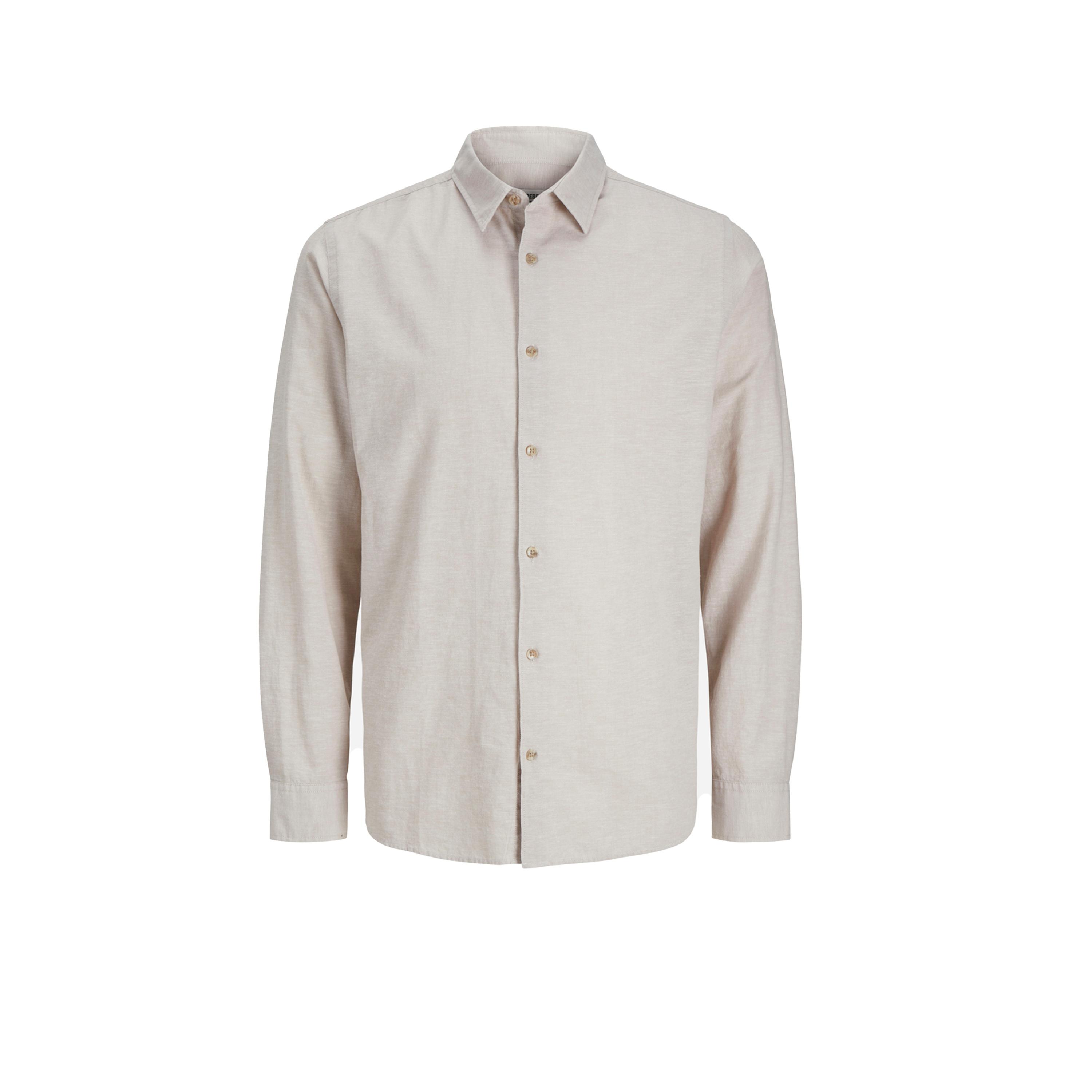ريبيل × ستايلي - قميص سادة بأكمام طويلة وقصّة عادية-men-clothing-shirts-image-1