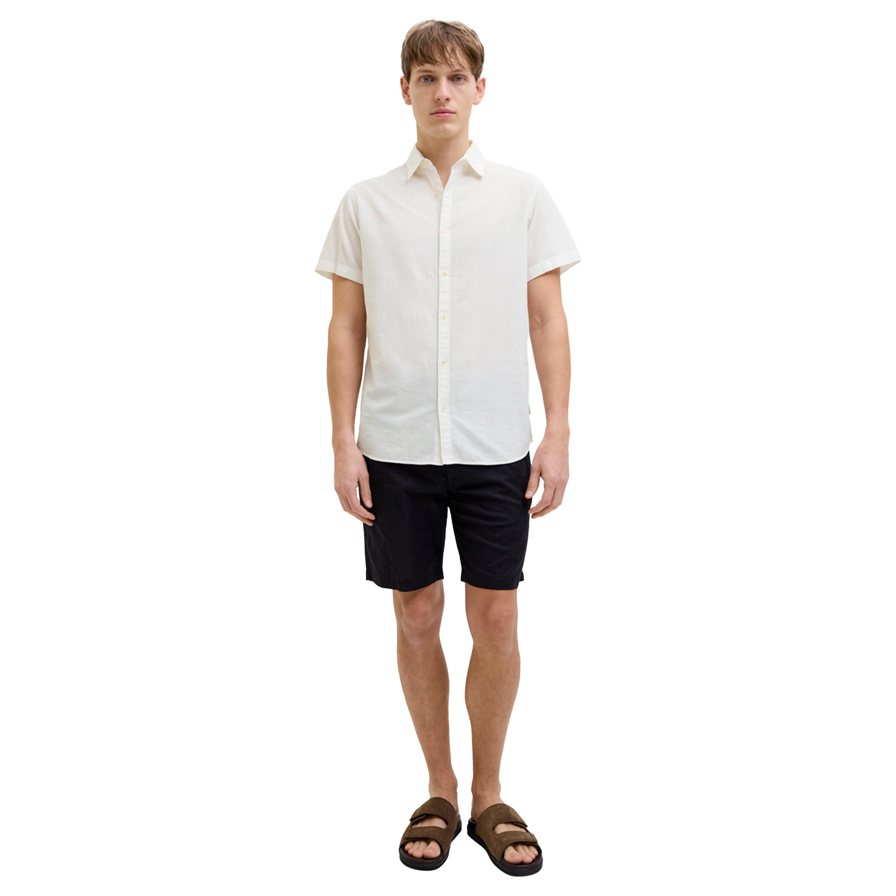 REBEL X Styli Moss Sunny Plain Short Sleeve Regular Fit Shirt-men-clothing-shirts-image-3