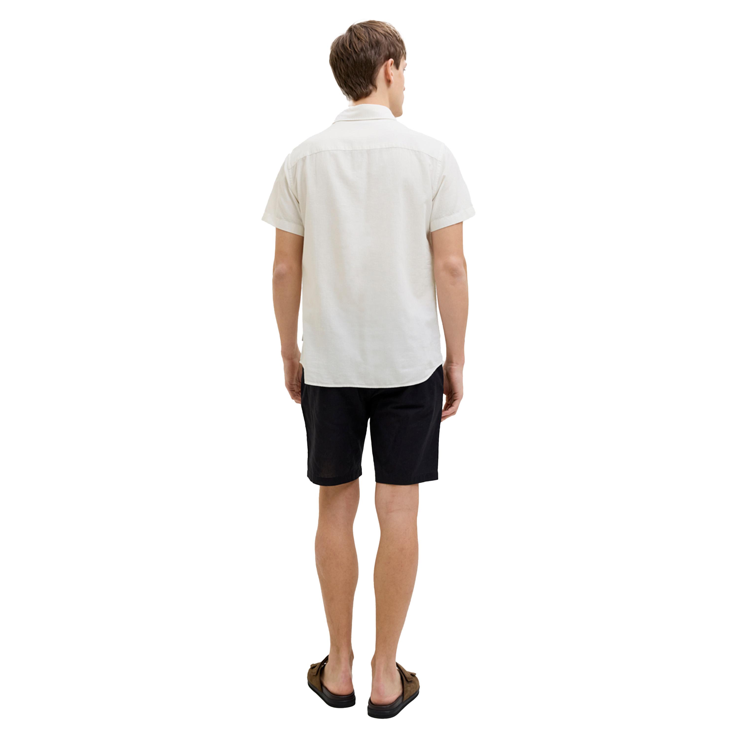 REBEL X Styli Moss Sunny Plain Short Sleeve Regular Fit Shirt-men-clothing-shirts-image-4