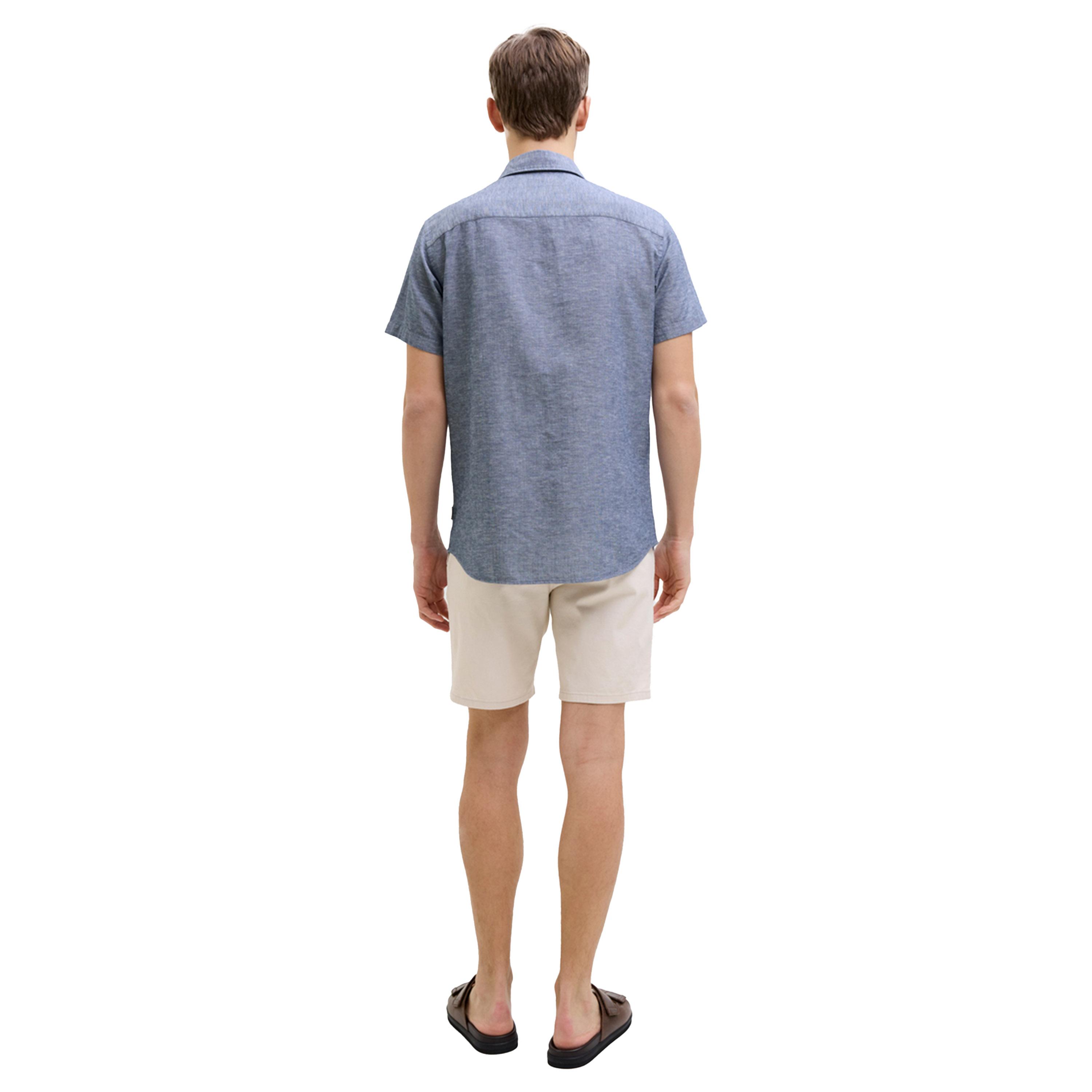 REBEL X Styli Moss Sunny Plain Short Sleeve Regular Fit Shirt-men-clothing-shirts-image-3