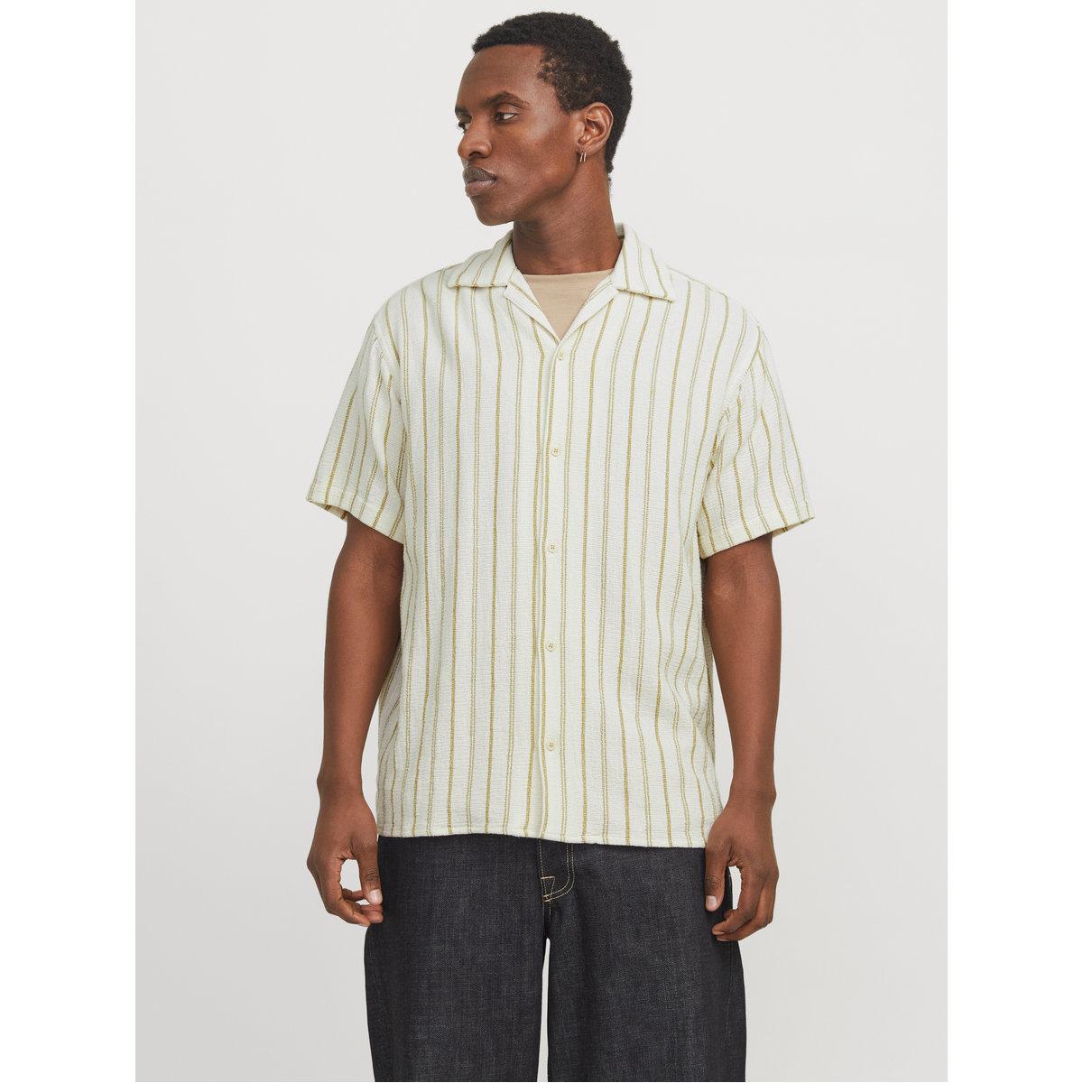 Jack & Jones Striped Resort Collar Regular Fit Shirt-men-clothing-shirts-image-2