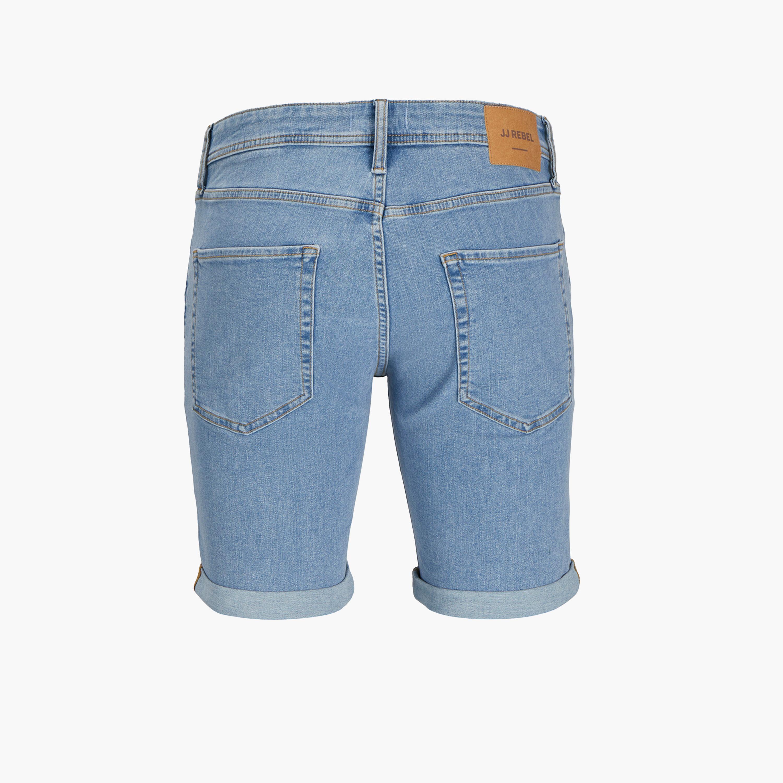 REBEL X Styli Blue Denim Shorts for Men-men-clothing-bottoms-shorts-image-2