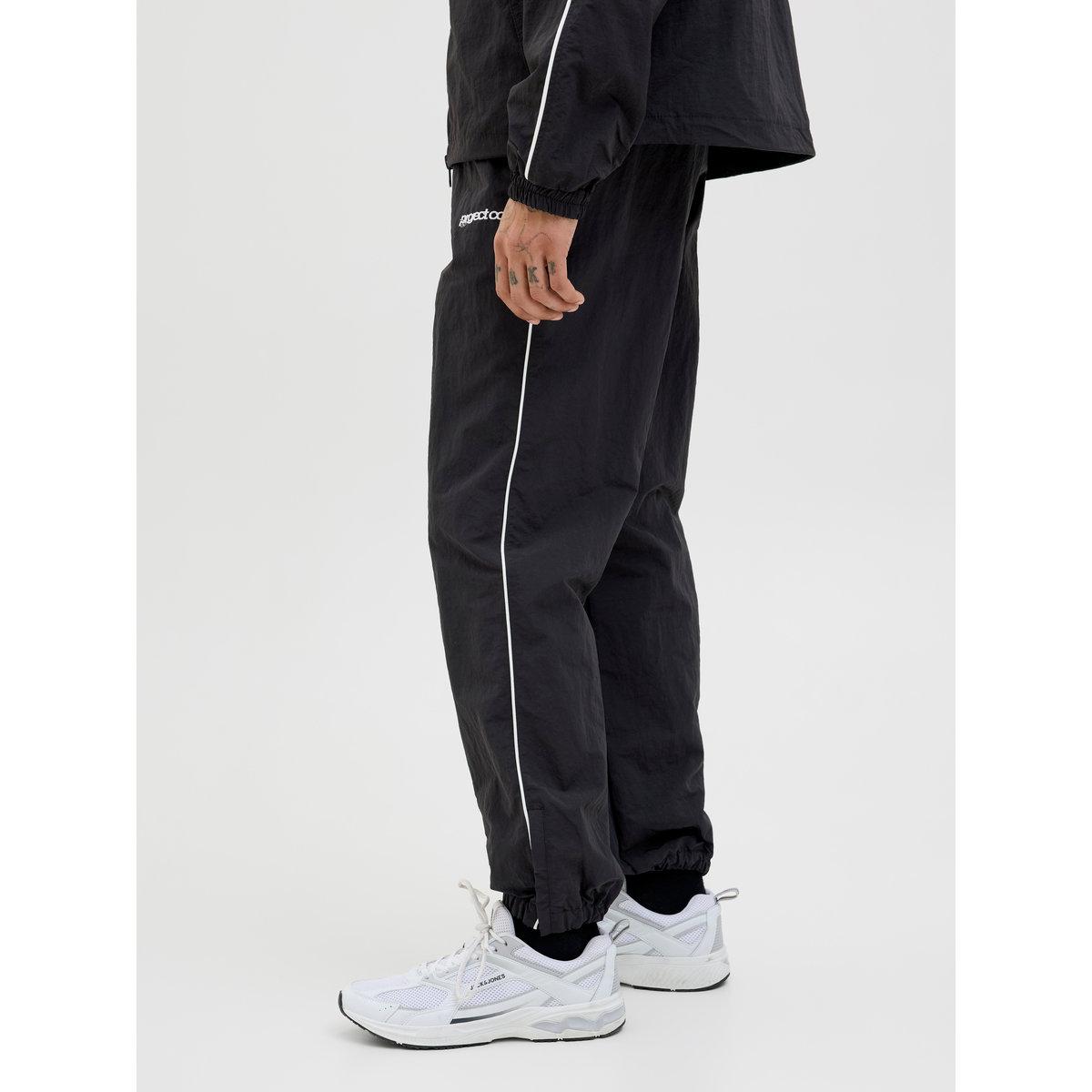 Jack & Jones Mid Rise Relaxed Fit Piped Joggers-men-clothing-bottoms-joggers-image-5