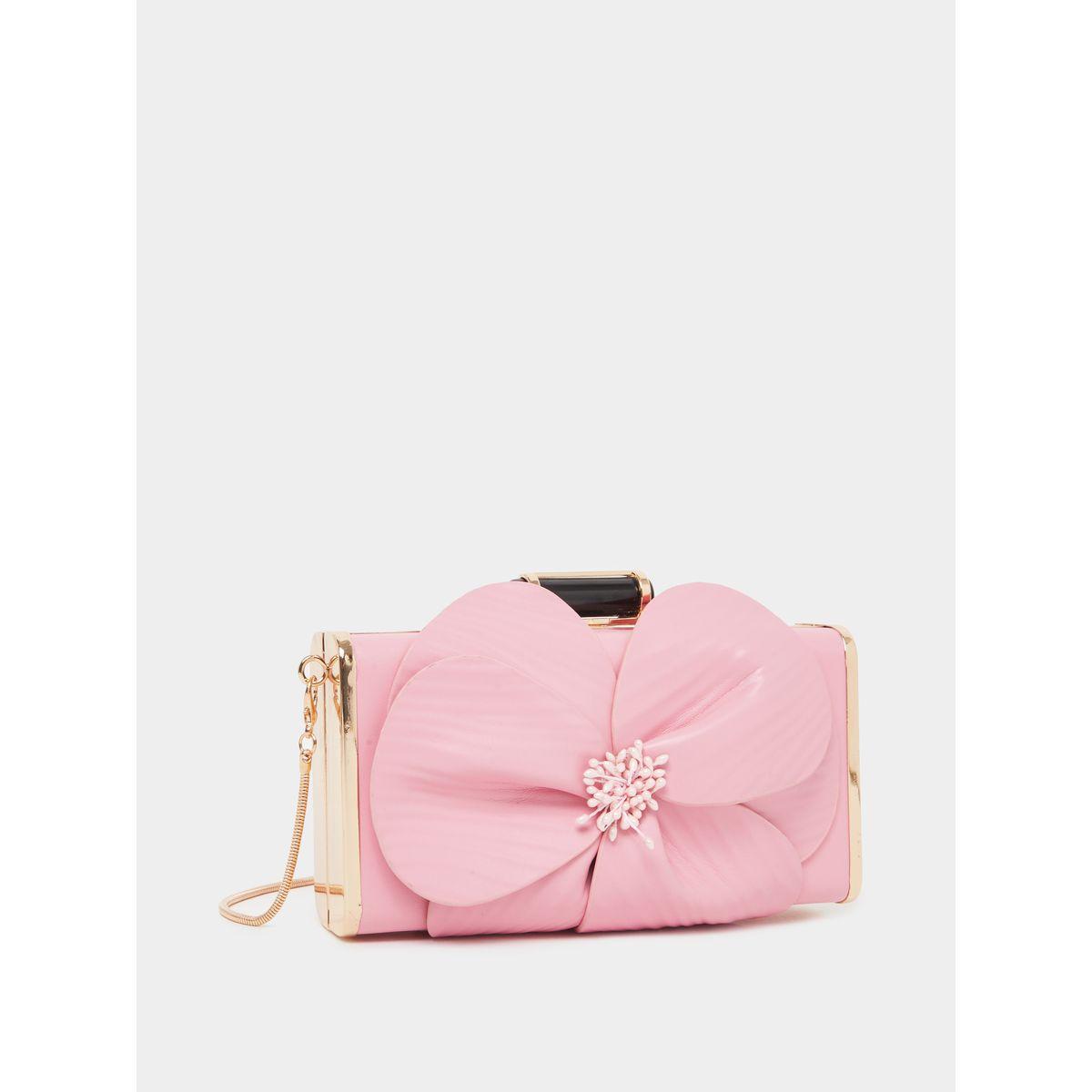 Styli Floral Corsage Bag with Chain Strap-women-bagsandwallets-handbags-image-1