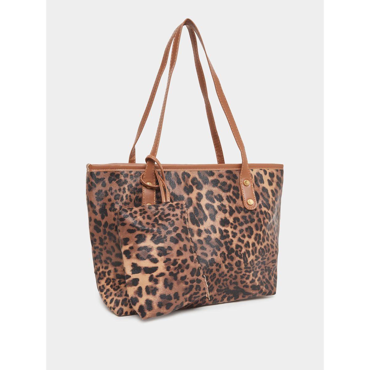 شنطة توتي بطبعة ليوبارد ومقبض مزدوج-women-bagsandwallets-handbags-image-1