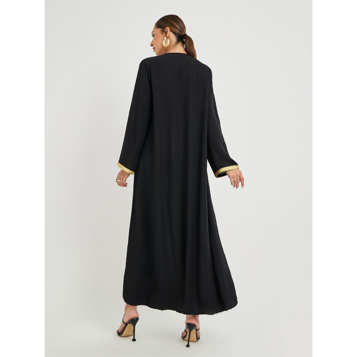 جلابية بطبعة فويل وتفاصيل دانتيل-women-arabicclothing-jalabiyas-image-4