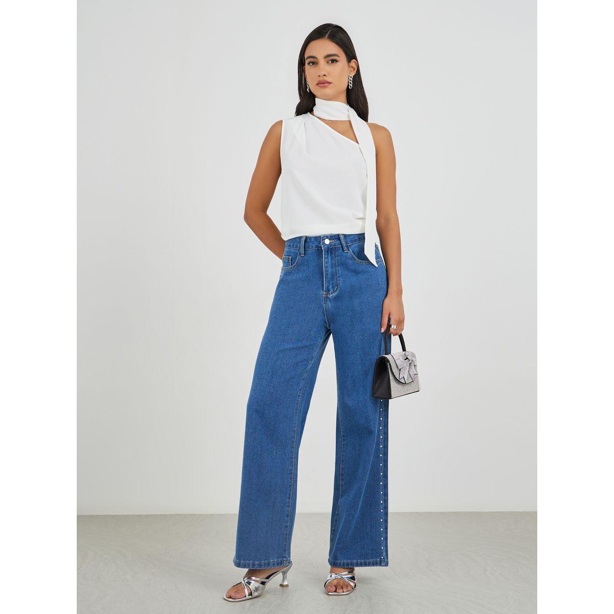 Styli Tie-Neck One Shoulder Top-women-clothing-shirtsandblouses-blouses-image-3