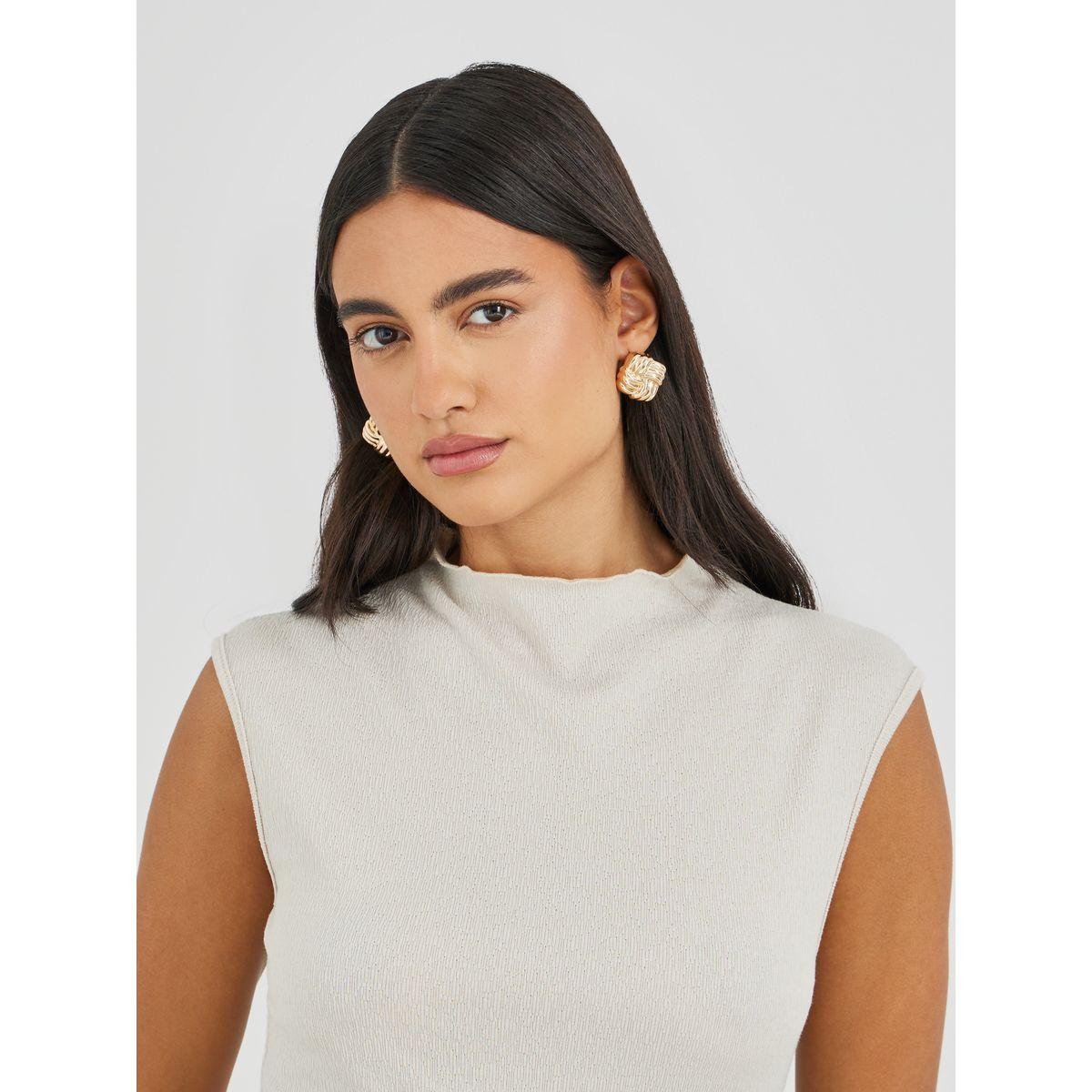 بلوزة بلا أكمام بتفاصيل بارزة الملمس-women-clothing-shirtsandblouses-blouses-image-3