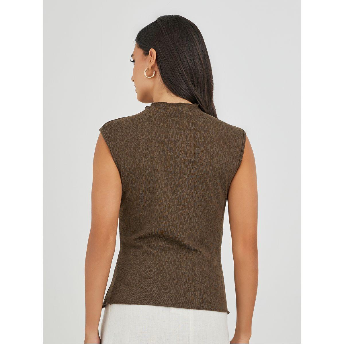 Styli Textured Sleeveless Top-women-clothing-shirtsandblouses-blouses-image-5