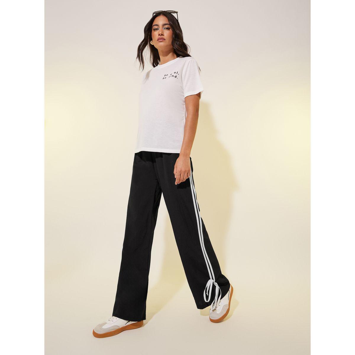 Styli Butterfly Knot Detail Wide Leg Pants-women-clothing-bottoms-trousers-image-1