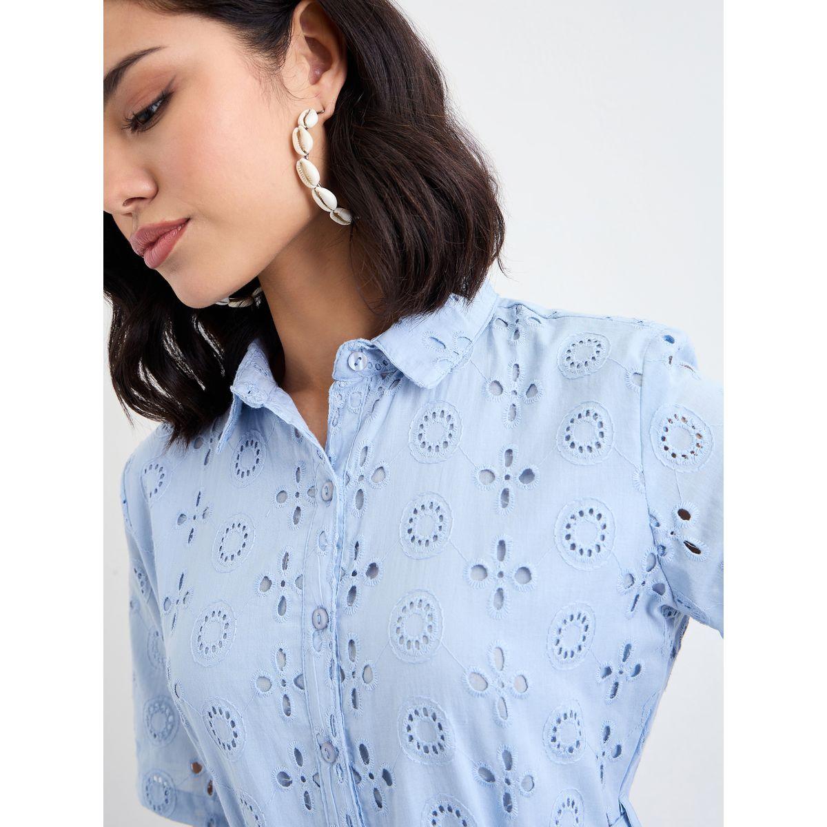 فستان ميدي شيفلي بتفاصيل ربطة خصر-women-clothing-dresses-image-3