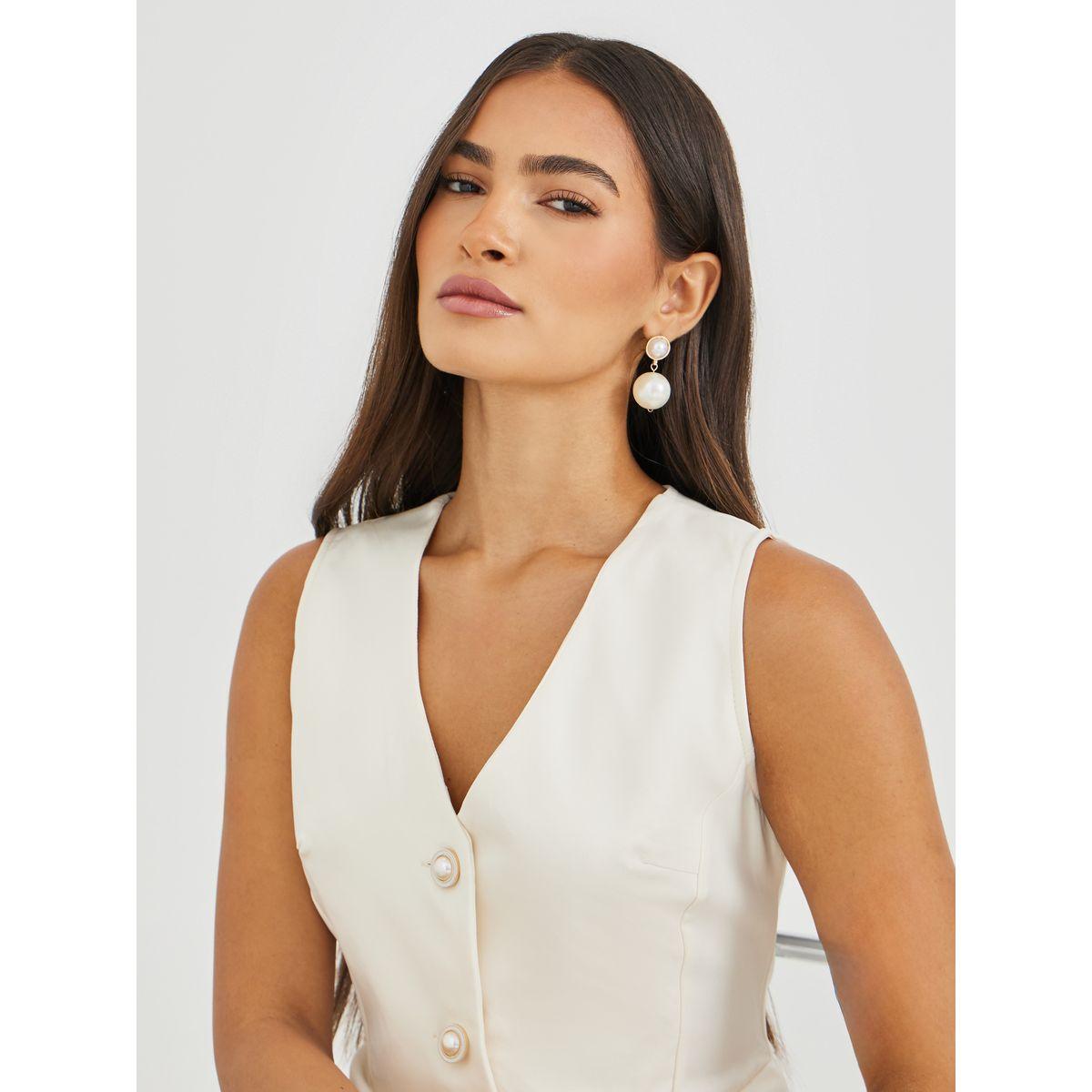 Styli Solid Sleeveless Blazer Midi Dress-women-clothing-dresses-image-4