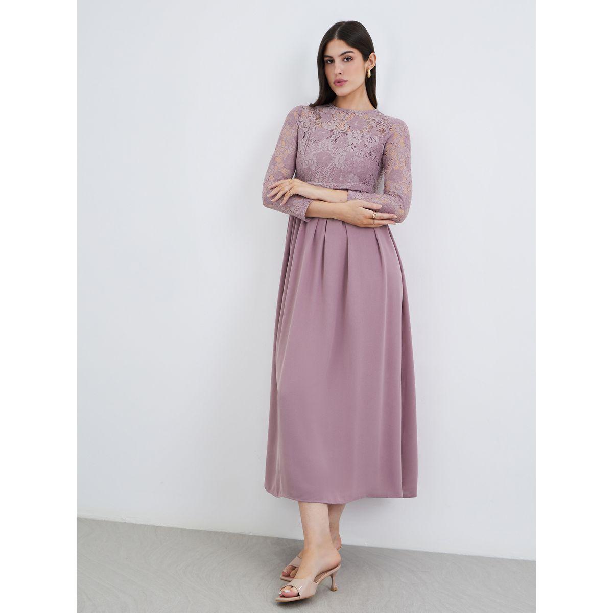Styli Purple Lace Insert A-Line Maxi Dress-women-clothing-dresses-image-2
