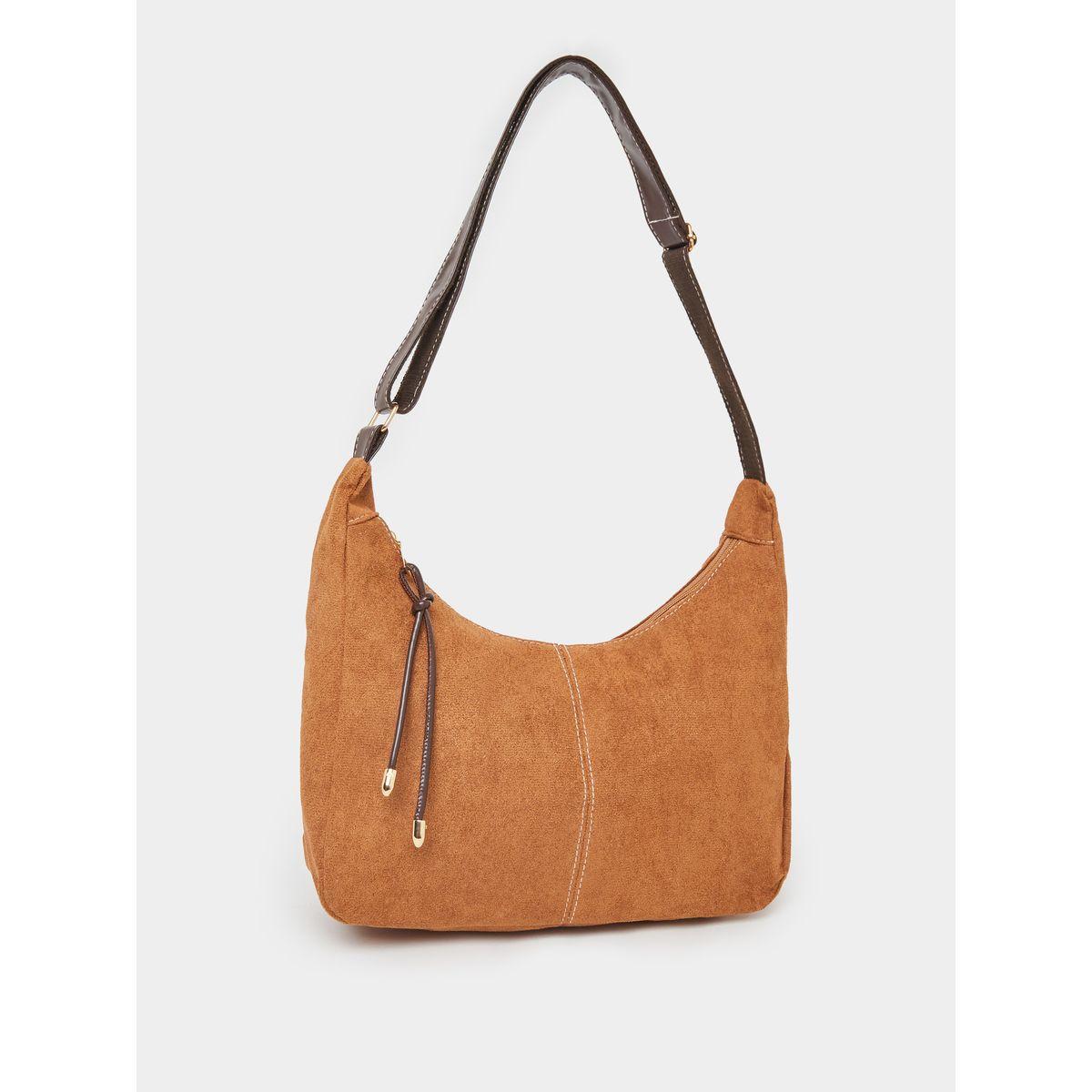 Styli Plain Tassel Detail Shoulder Bag-women-bagsandwallets-handbags-image-1