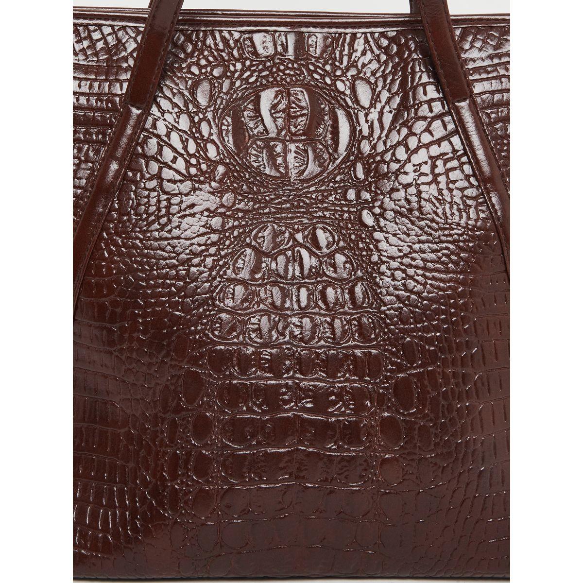 Styli Animal Textured Shoulder Bag with Zip Closure-women-bagsandwallets-handbags-image-3