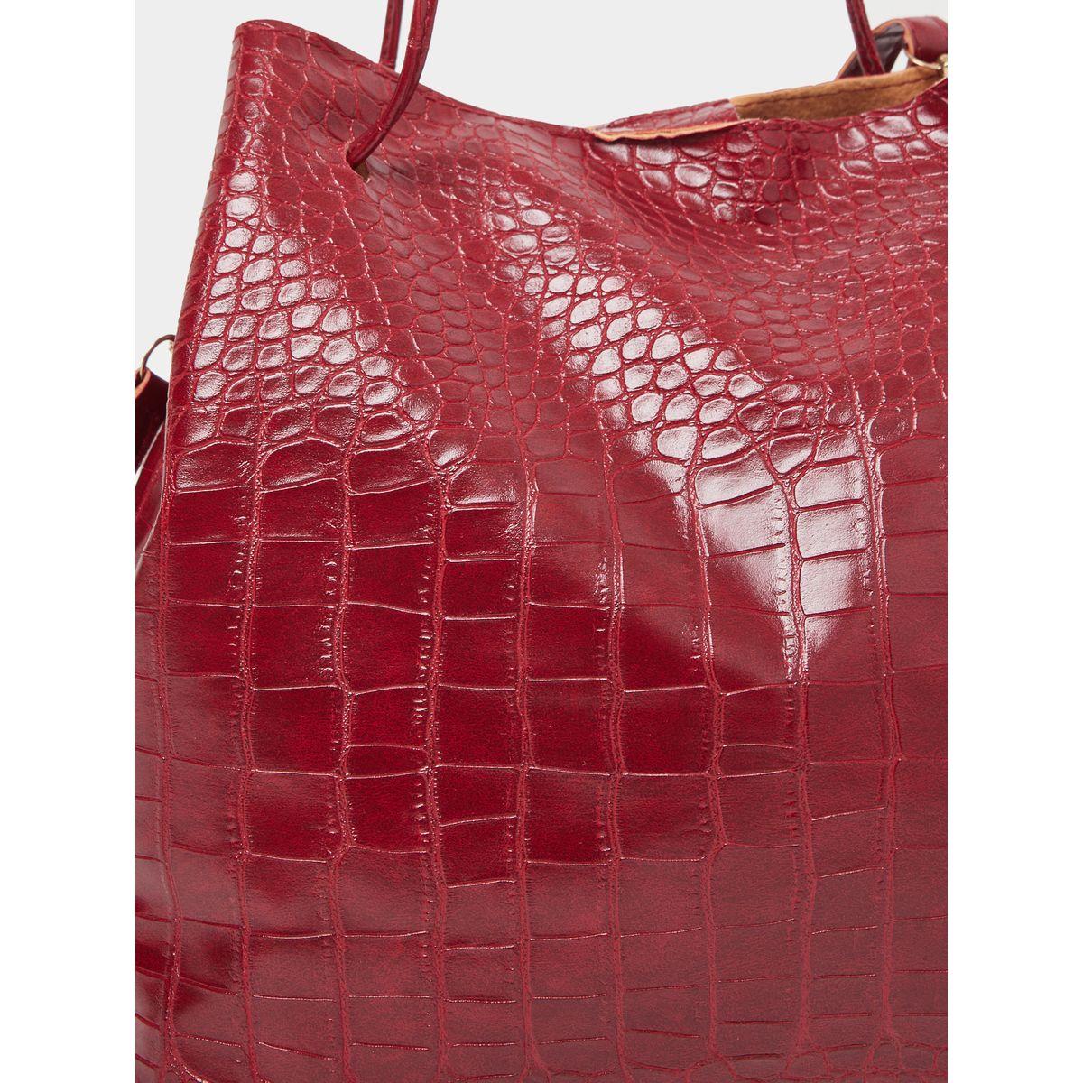 Styli Set of 4 - Croc Textured Bag-women-bagsandwallets-handbags-image-4
