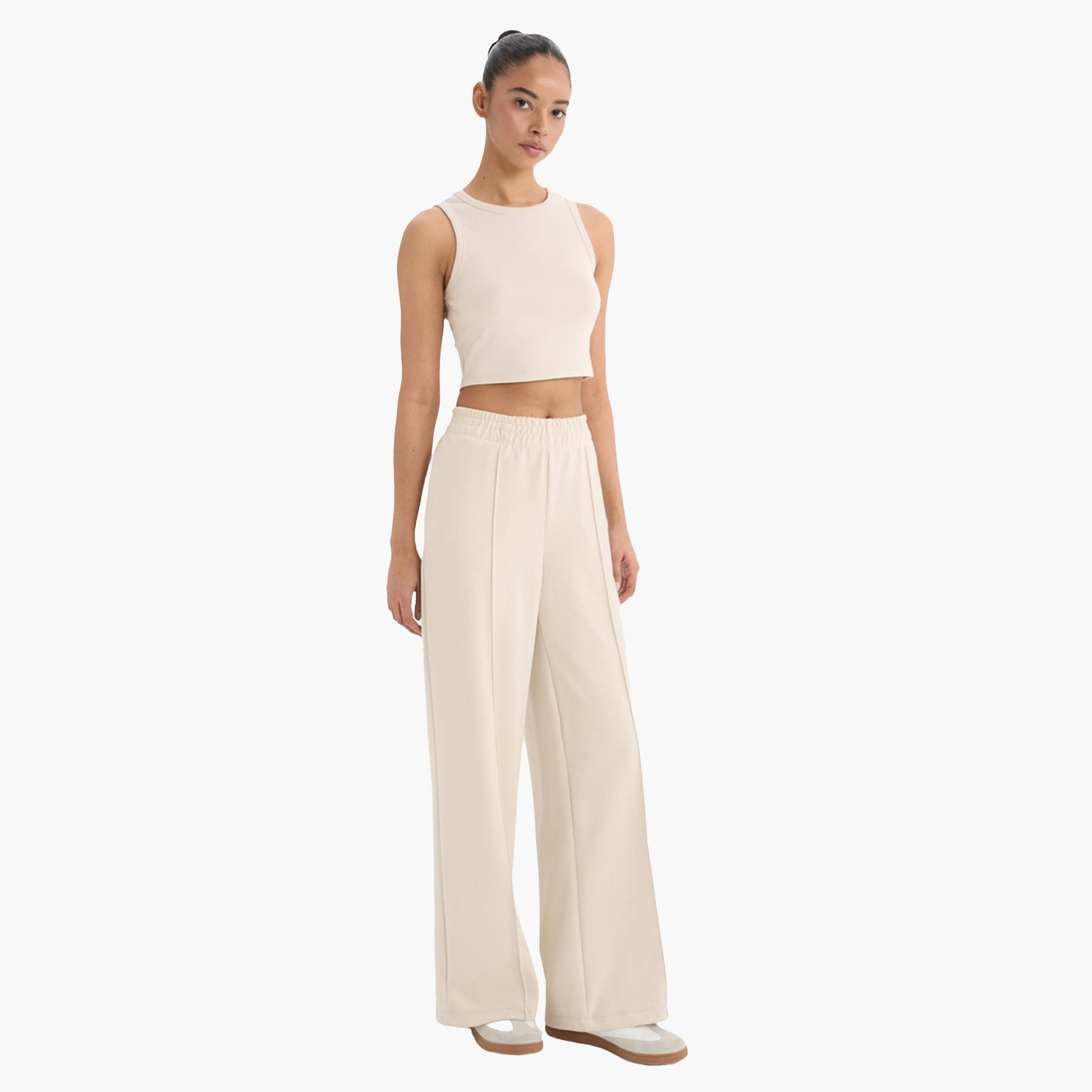 DeFacto X Styli Women Brown Trouser Pant-women-clothing-bottoms-trousers-image-1