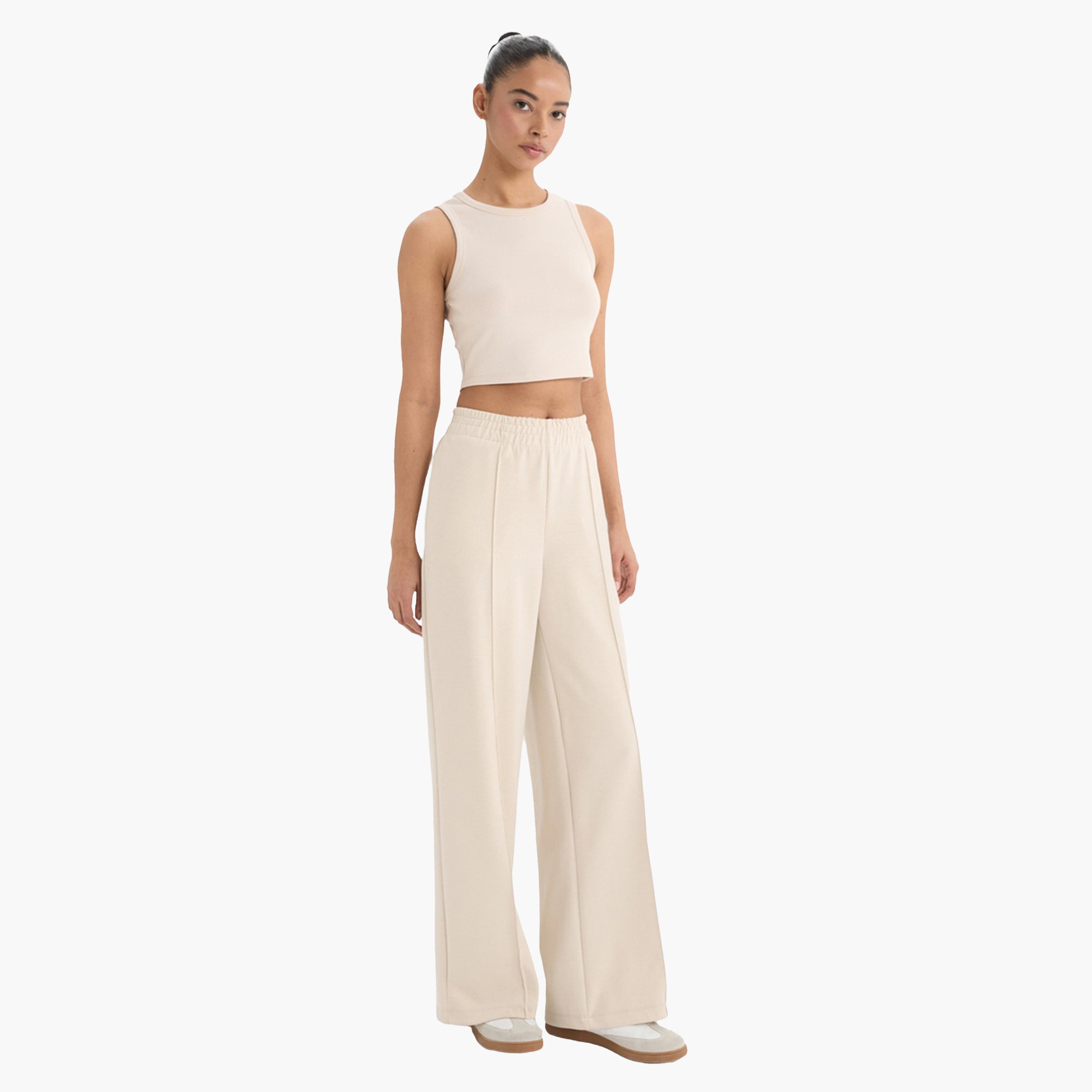 DeFacto X Styli Women Brown Trouser Pant-women-clothing-bottoms-trousers-image-2