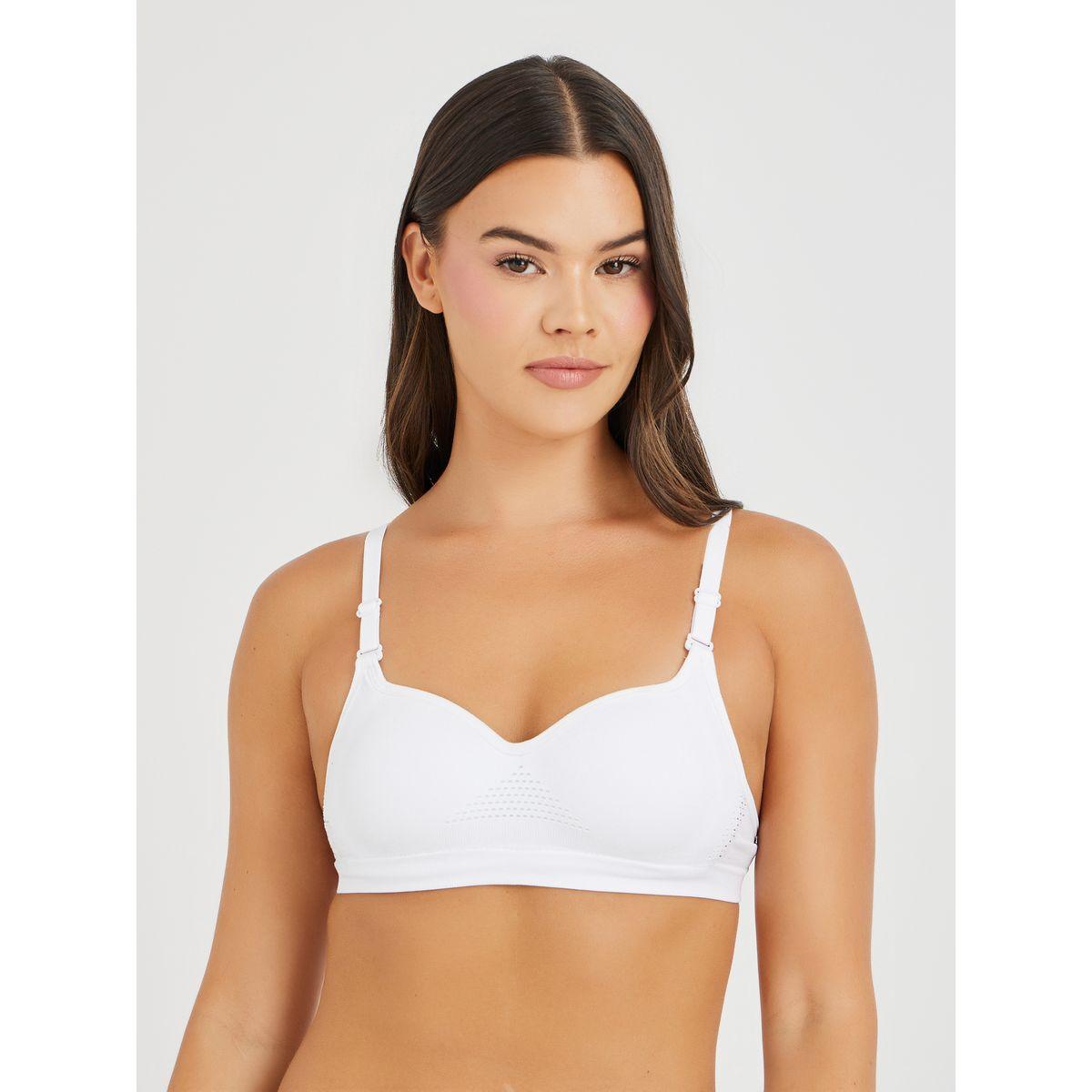 مجموعة من 3 صدريات بتصميم تيشيرت وتفاصيل درزات-women-clothing-lingerie-bras-image-8