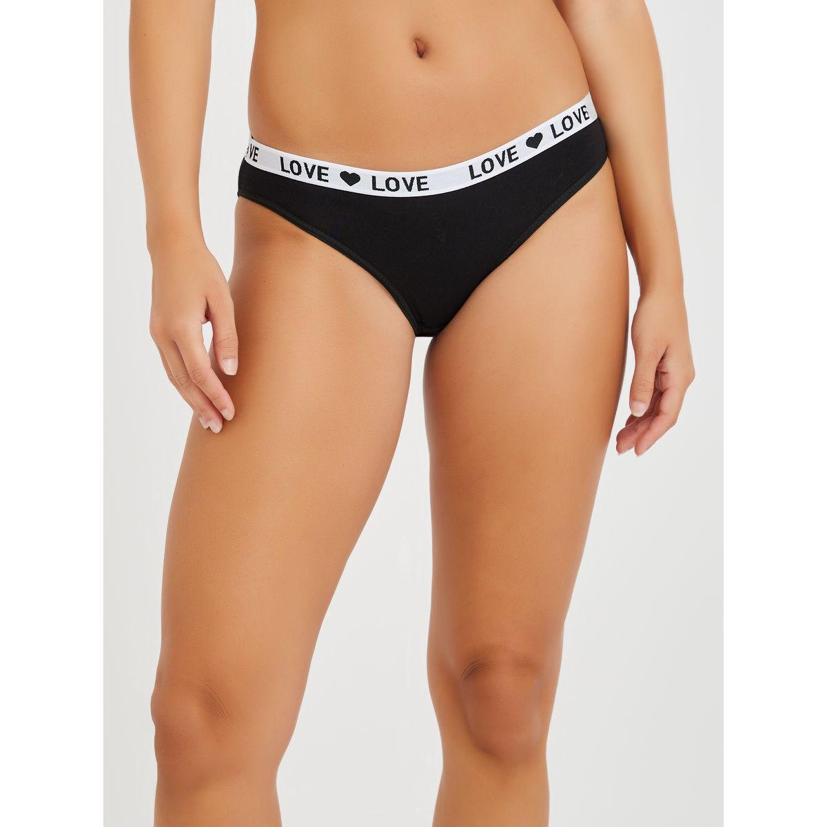 مجموعة من سراويل داخلية بكيني سادة-women-clothing-lingerie-panties-image-6
