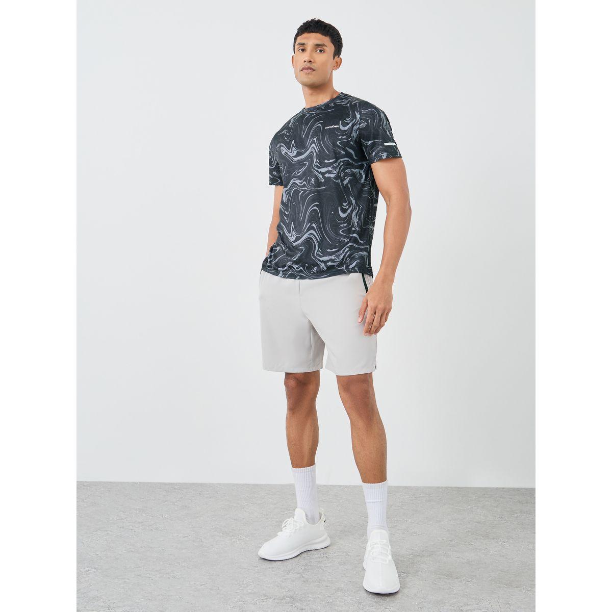 Styli Marble Print Chest Logo Regular Fit T-Shirt-men-clothing-sportswearandactivewear-tshirtsandpolos-image-2