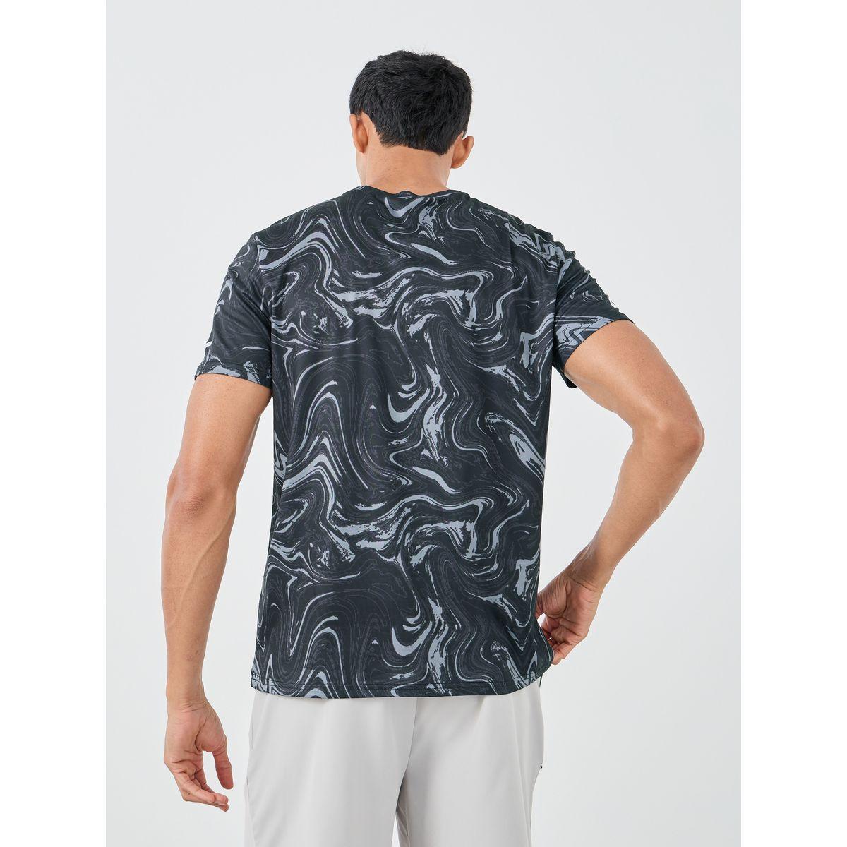 Styli Marble Print Chest Logo Regular Fit T-Shirt-men-clothing-sportswearandactivewear-tshirtsandpolos-image-4