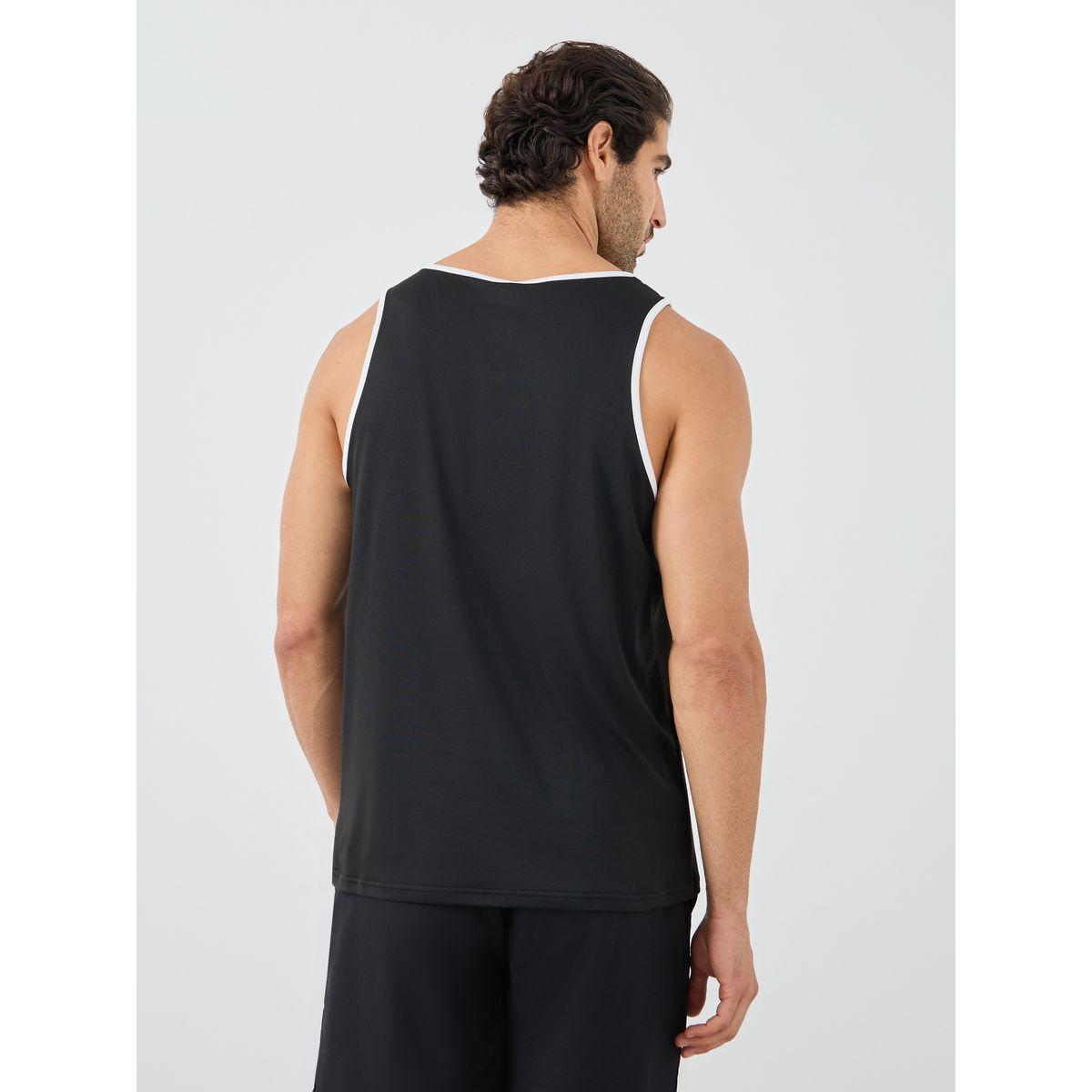 Styli Contrast Trim Slogan Print Vest-men-clothing-sportswearandactivewear-tshirtsandpolos-image-4