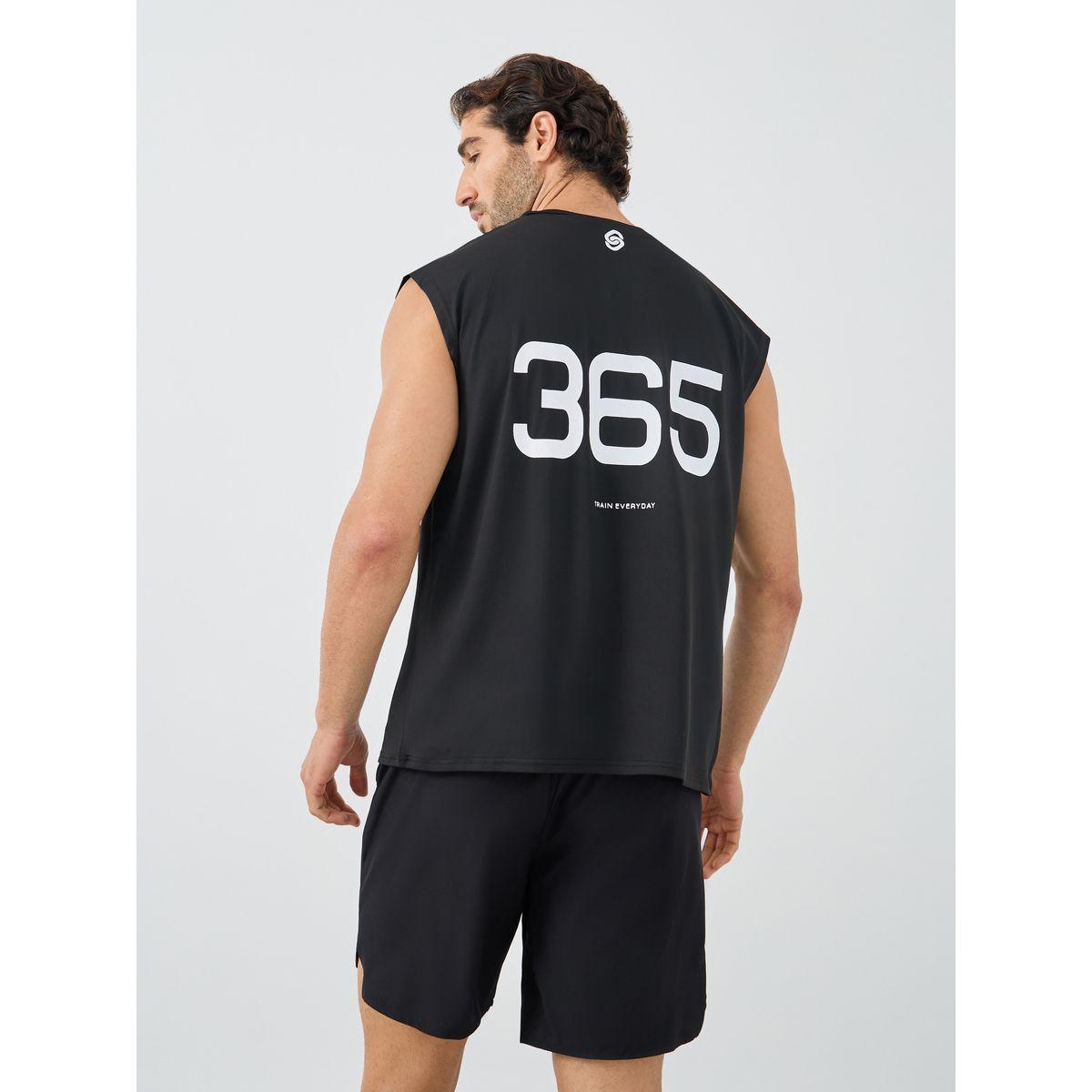 تيشيرت كت فضفاض بطبعة كتابة-men-clothing-sportswearandactivewear-tshirtsandpolos-image-1