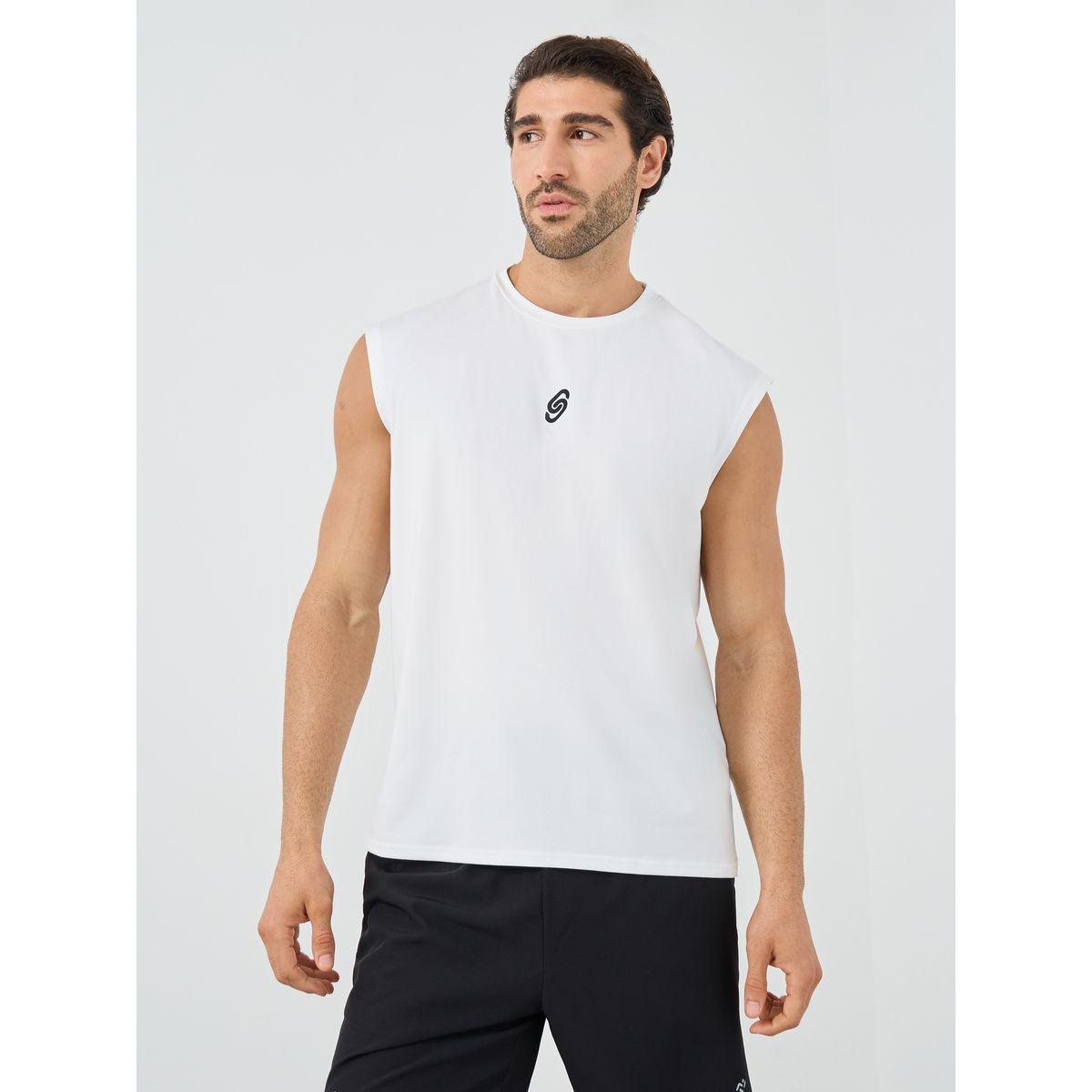 تيشيرت كت فضفاض بطبعة كتابة-men-clothing-sportswearandactivewear-tshirtsandpolos-image-2