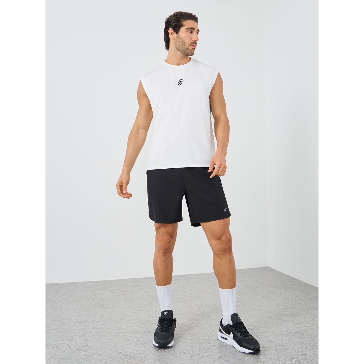 تيشيرت كت فضفاض بطبعة كتابة-men-clothing-sportswearandactivewear-tshirtsandpolos-image-3