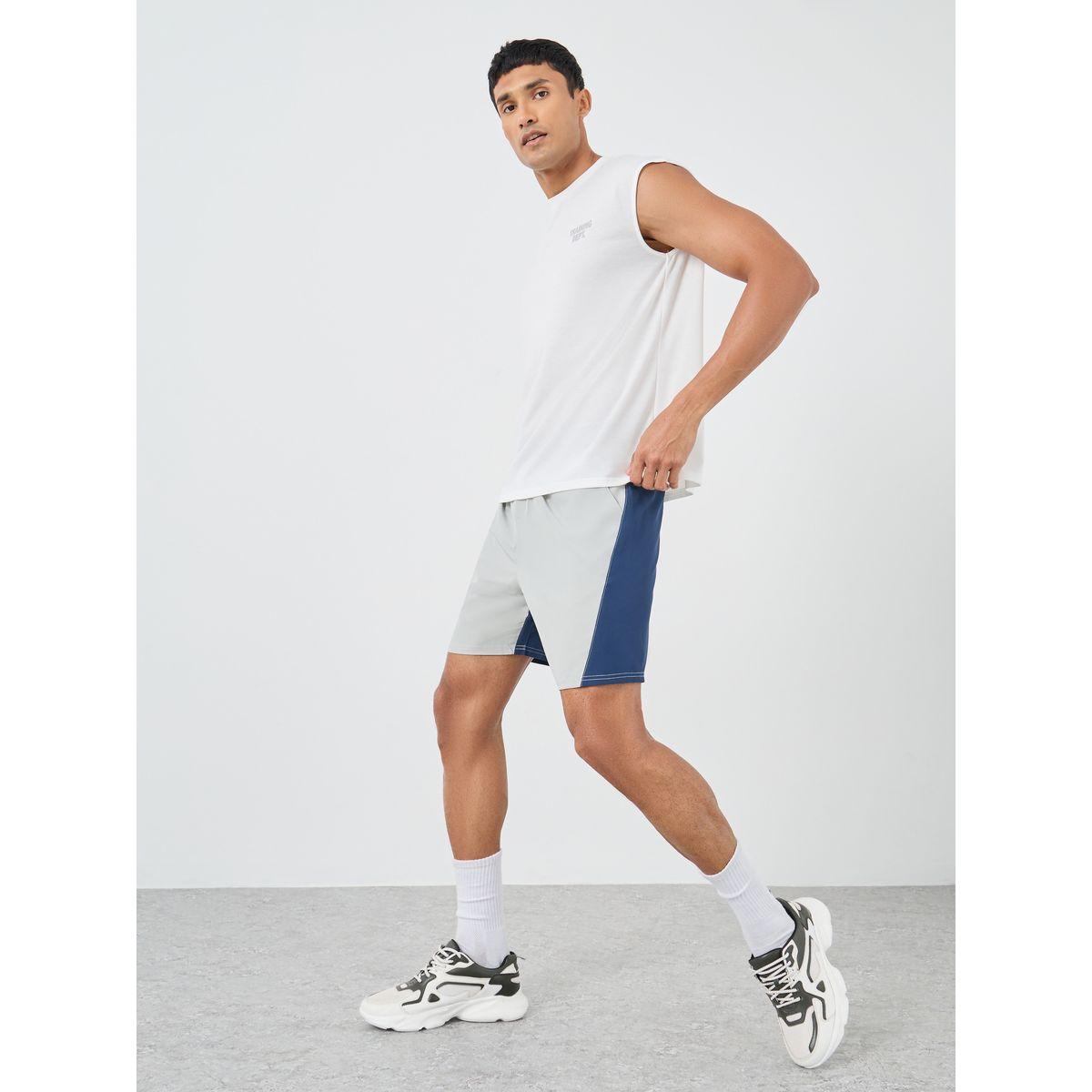 Styli Color Block Regular Fit 7inch Shorts-men-clothing-sportswearandactivewear-bottoms-shorts-image-2