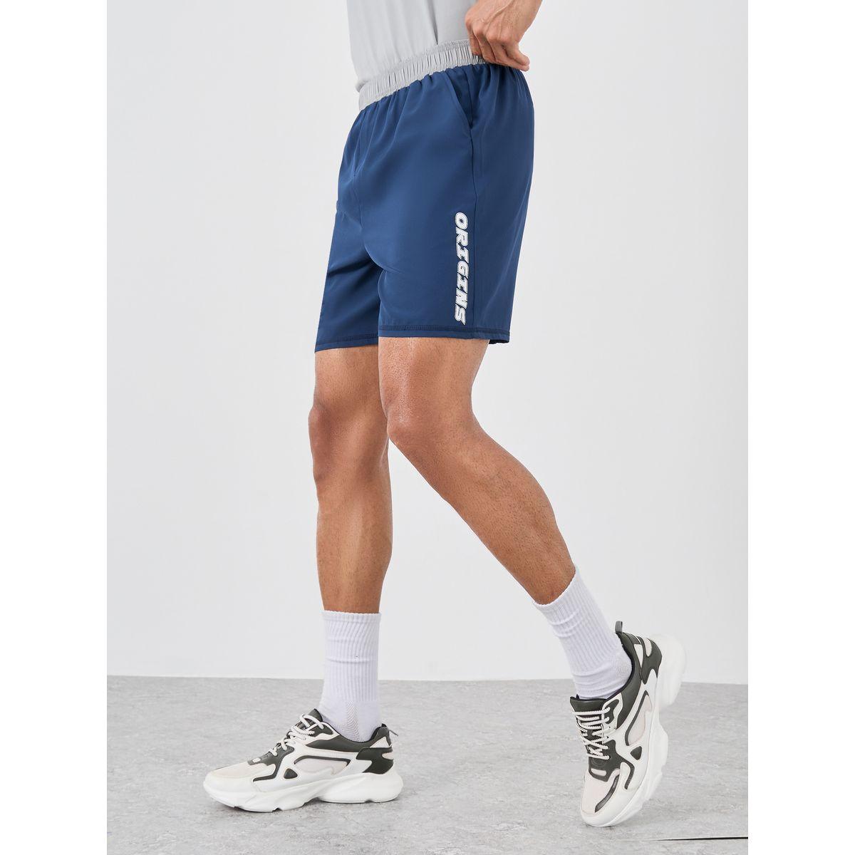 Styli Contrast Waistband Regular Fit 7inch Shorts-sports-men-clothing-bottoms-shorts-image-1