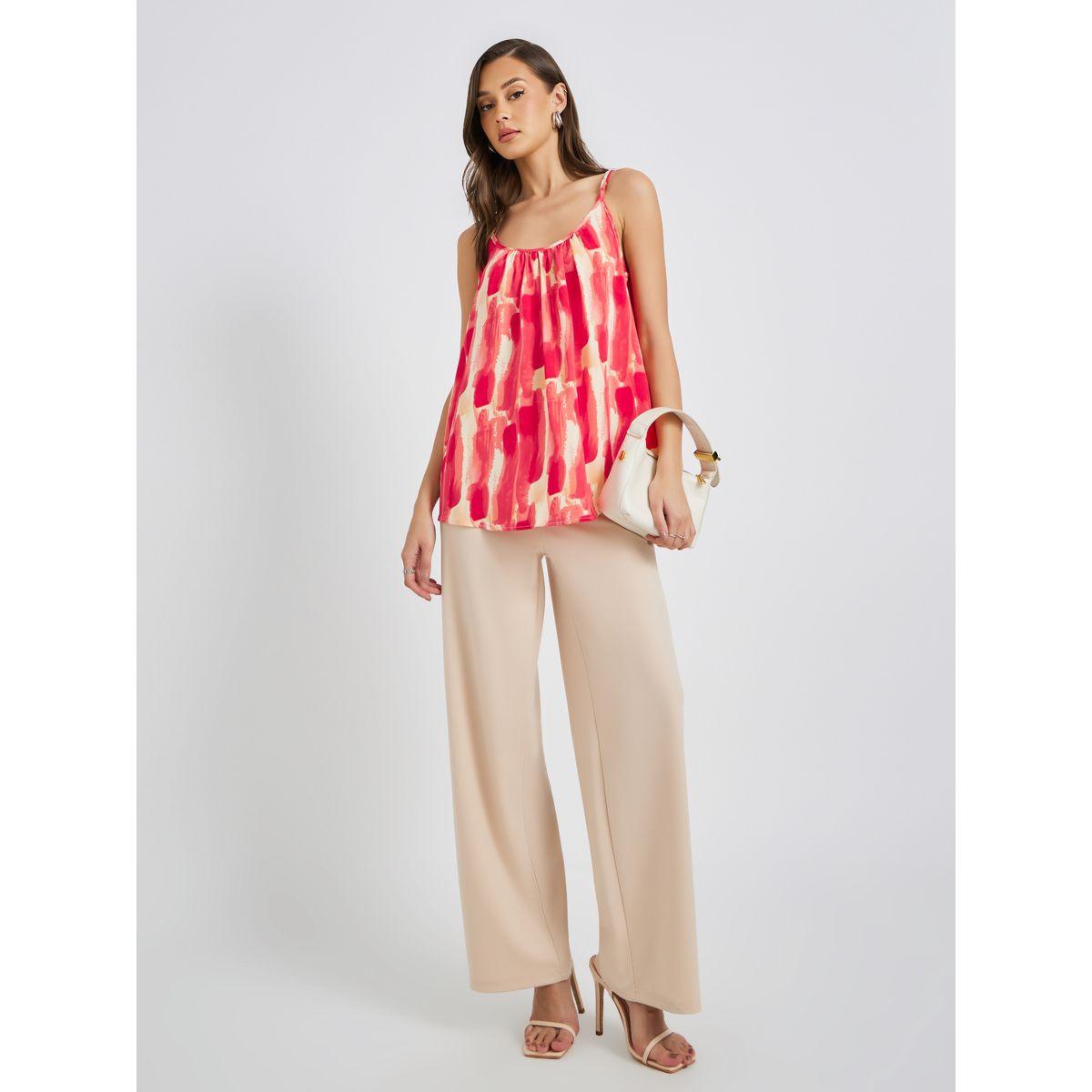 بلوزة مطبعة بكسرات وحمالات-women-clothing-shirtsandblouses-blouses-image-2