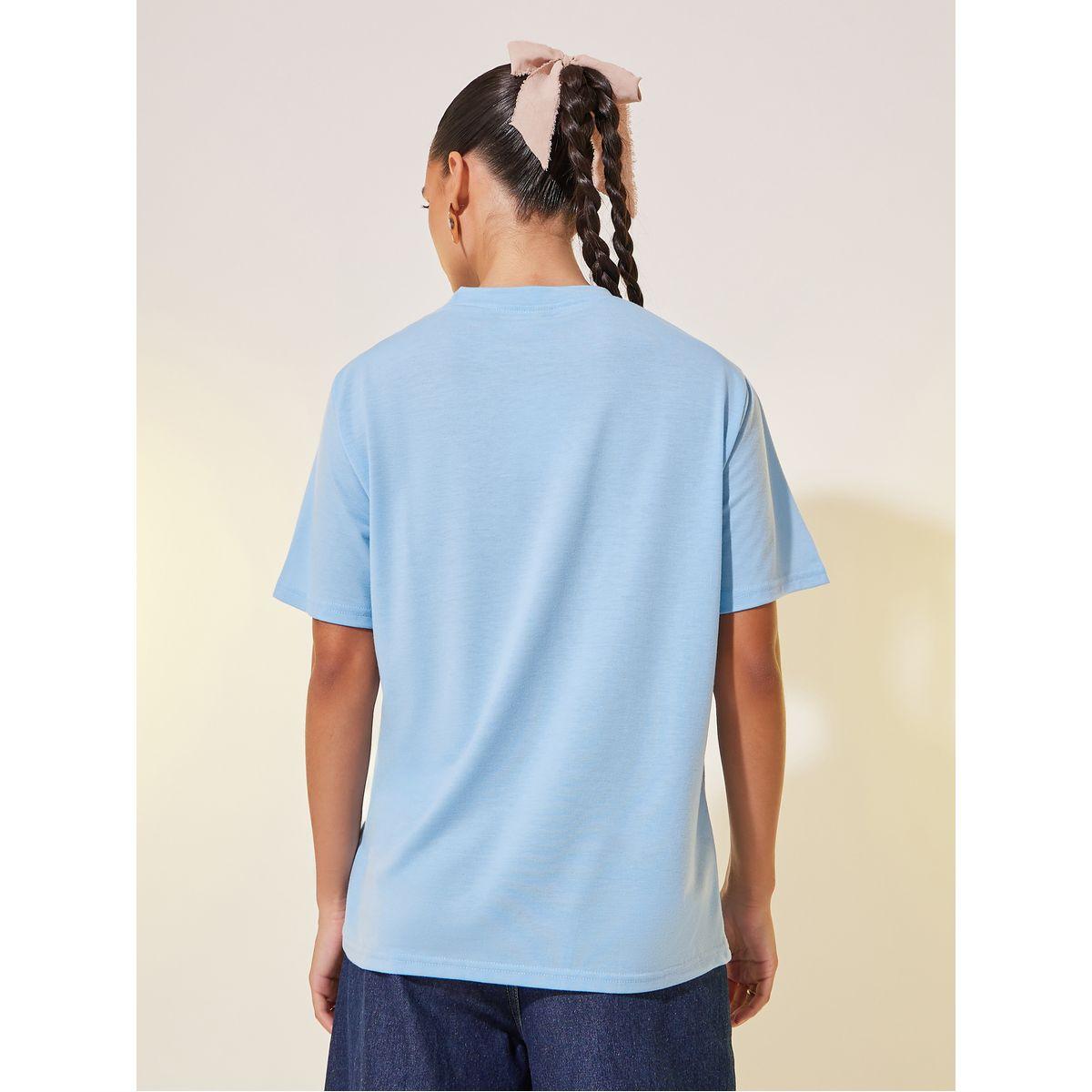 تيشيرت بياقة دائرية وتفاصيل مُطرّزة-women-clothing-tshirts-image-5