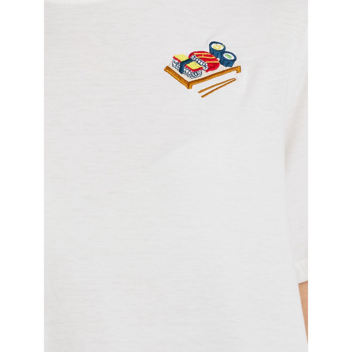 Styli Embroidered Round Neck Short Sleeve T-Shirt-women-clothing-tshirts-image-4
