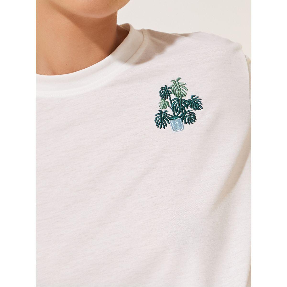 Styli Embroidered Round Neck T-Shirt-women-clothing-tshirts-image-3