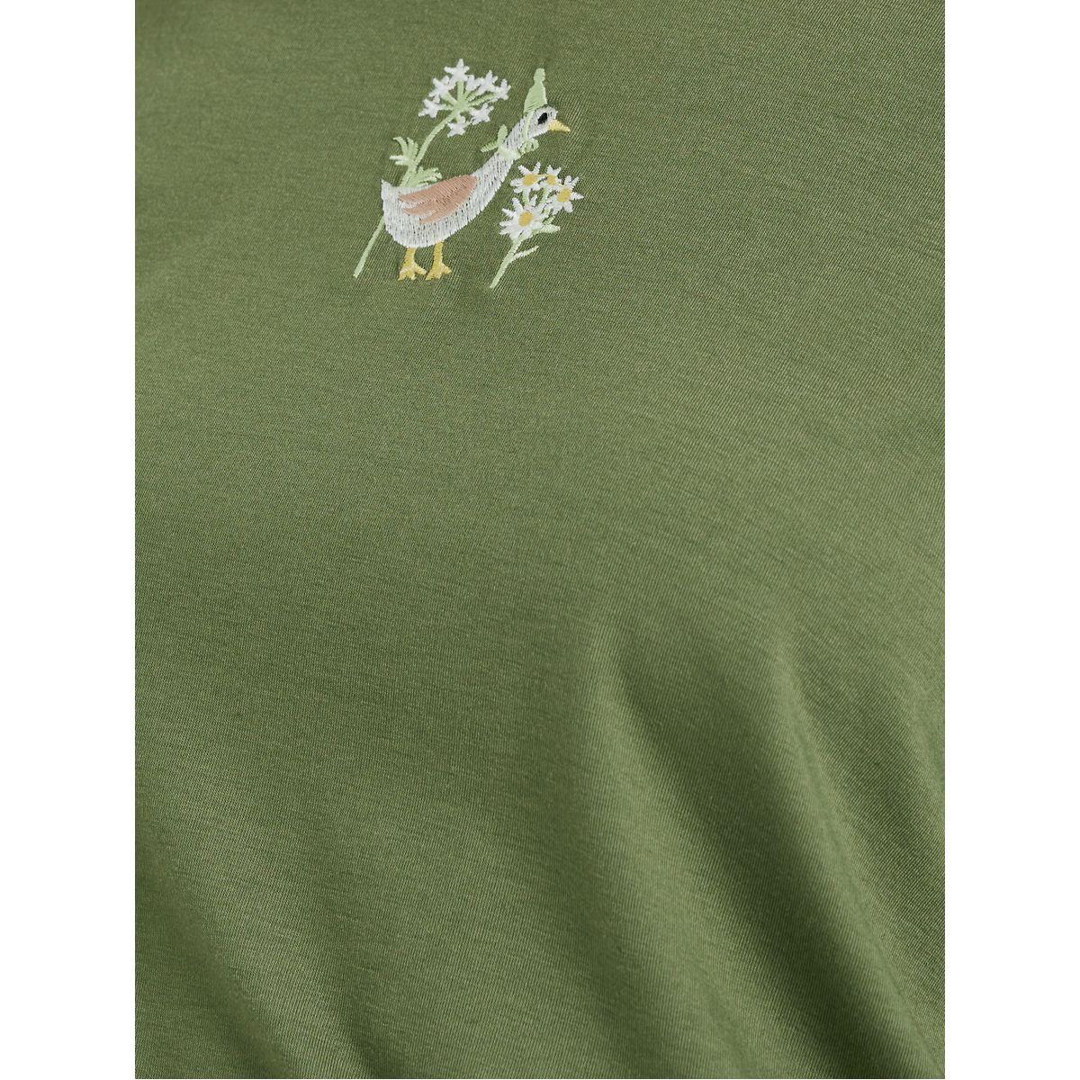 Styli Embroidered Round Neck T-Shirt-women-clothing-tshirts-image-4