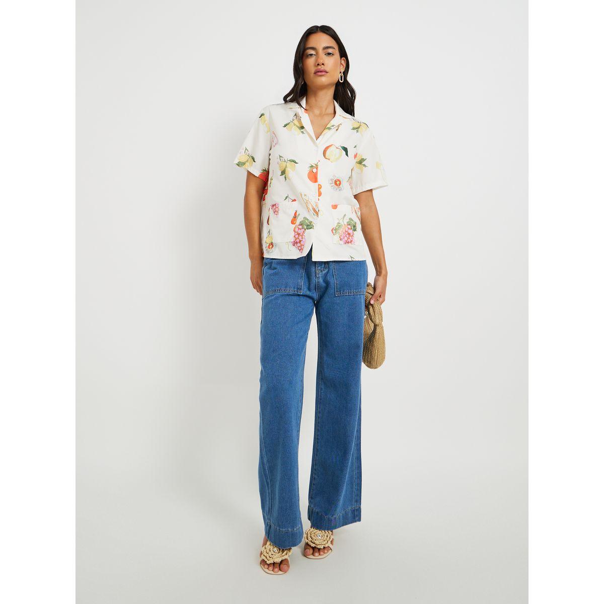 بلوزة مطبعة بطبعة جرافيك-women-clothing-shirtsandblouses-shirts-image-2