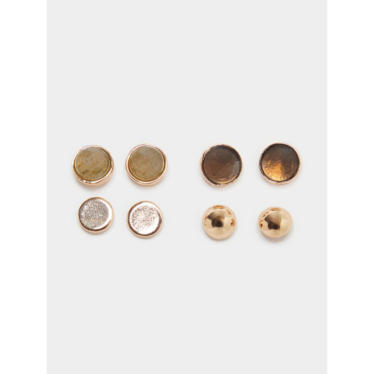 مجموعة من 4 - أقراط متنوعة-women-watchesandjewellery-jewellery-earrings-image-1