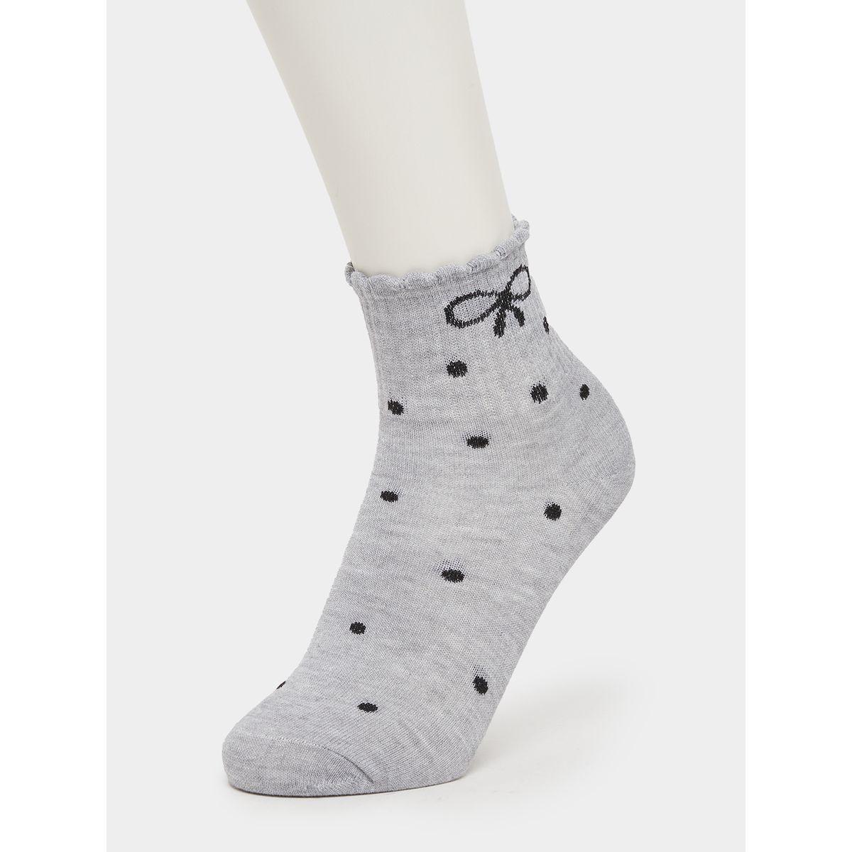 مجموعة من 4 - جوارب بطبعة فيونكة-women-socksandstockings-image-4