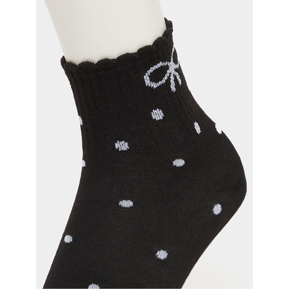 مجموعة من 4 - جوارب بطبعة فيونكة-women-socksandstockings-image-9