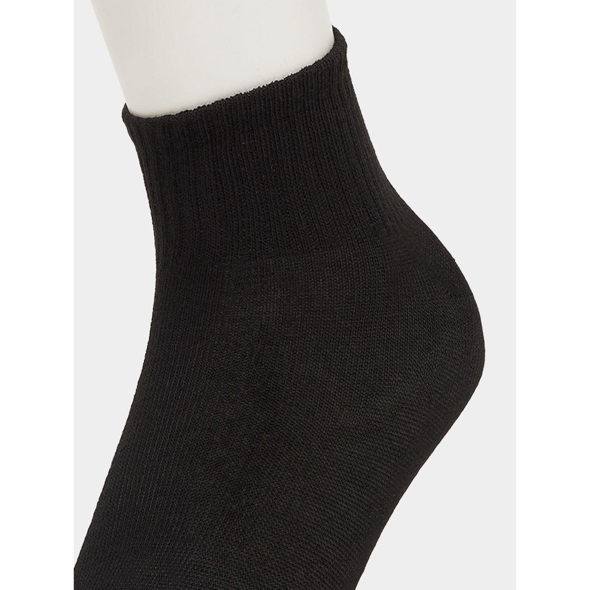 Styli Set of 5 - Solid Crew Socks-women-socksandstockings-image-3