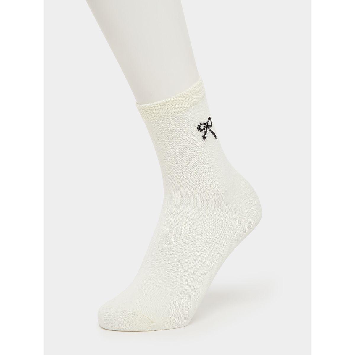مجموعة من 5 - جوارب بطبعة فيوكة-women-socksandstockings-image-4