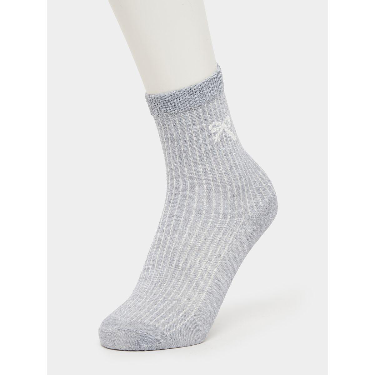 مجموعة من 5 - جوارب بطبعة فيوكة-women-socksandstockings-image-6
