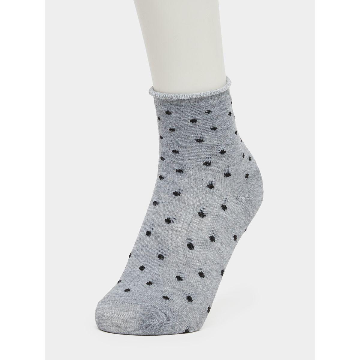 مجموعة من 5 جوارب بطبعة نقاط بولكا-women-socksandstockings-image-10