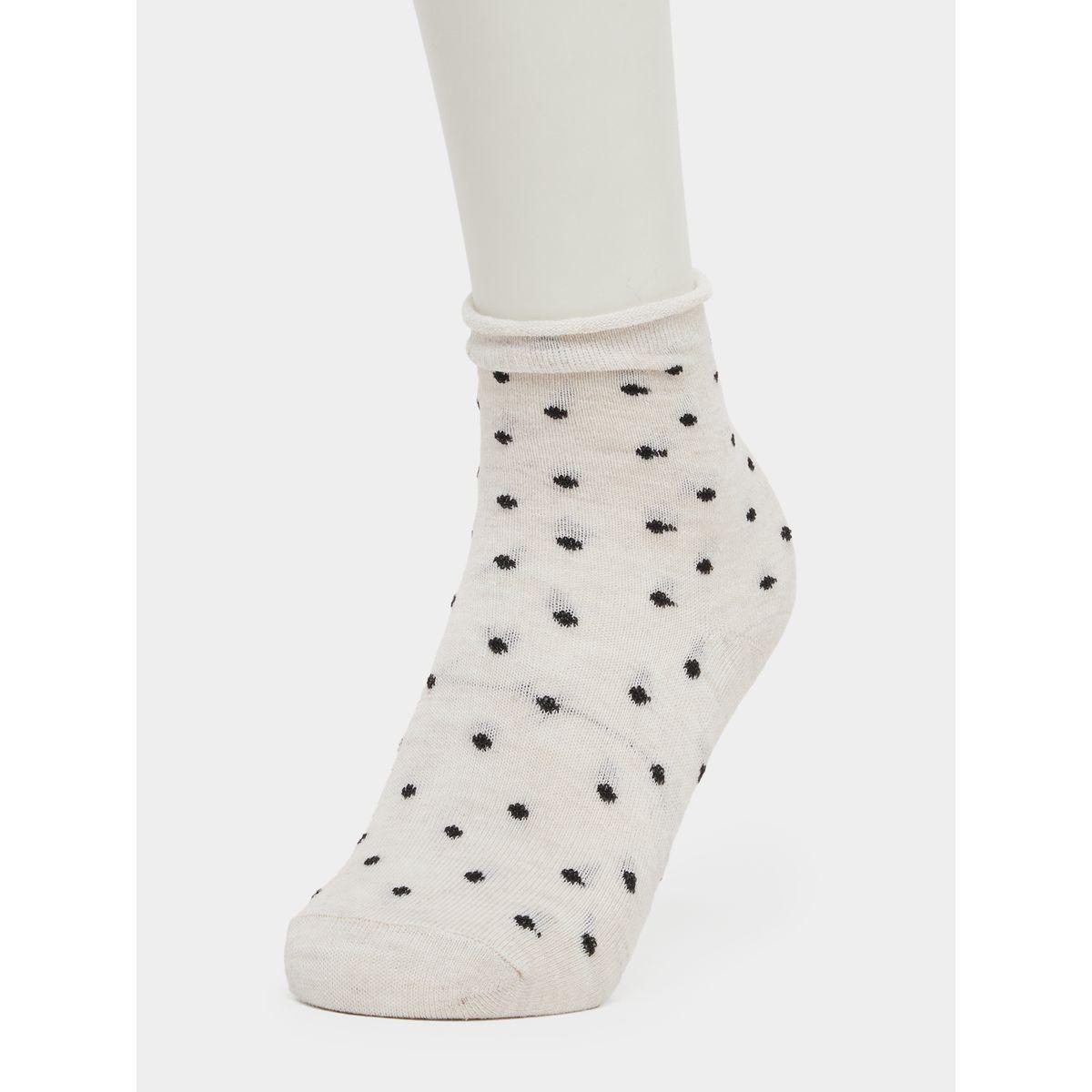 مجموعة من 5 جوارب بطبعة نقاط بولكا-women-socksandstockings-image-8