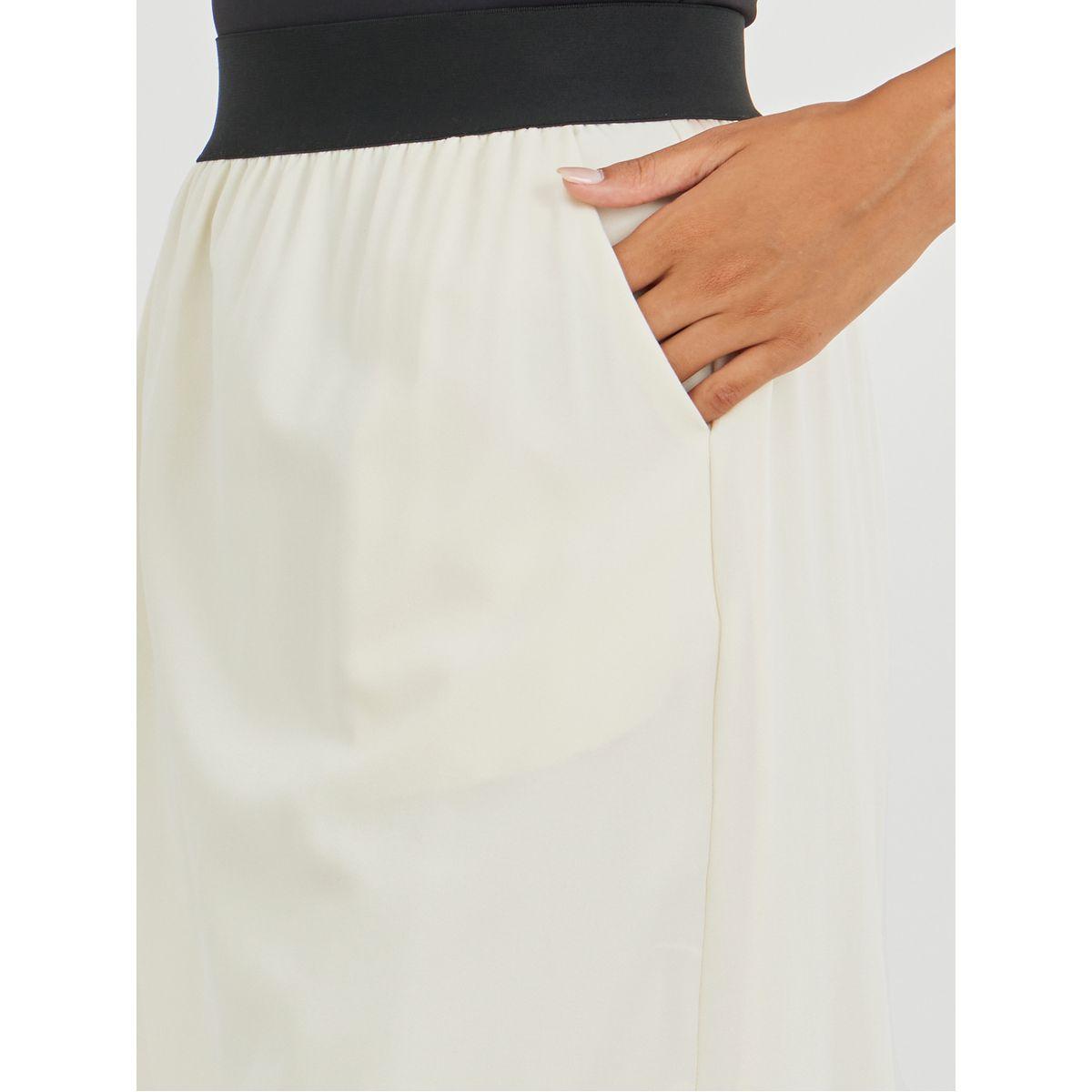 Styli Contrast Waistband Solid Midi Skirt-women-clothing-bottoms-skirts-image-3