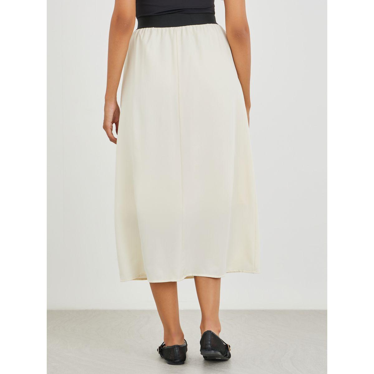 تنورة ميدي بتفاصيل خصر متباين-women-clothing-bottoms-skirts-image-4