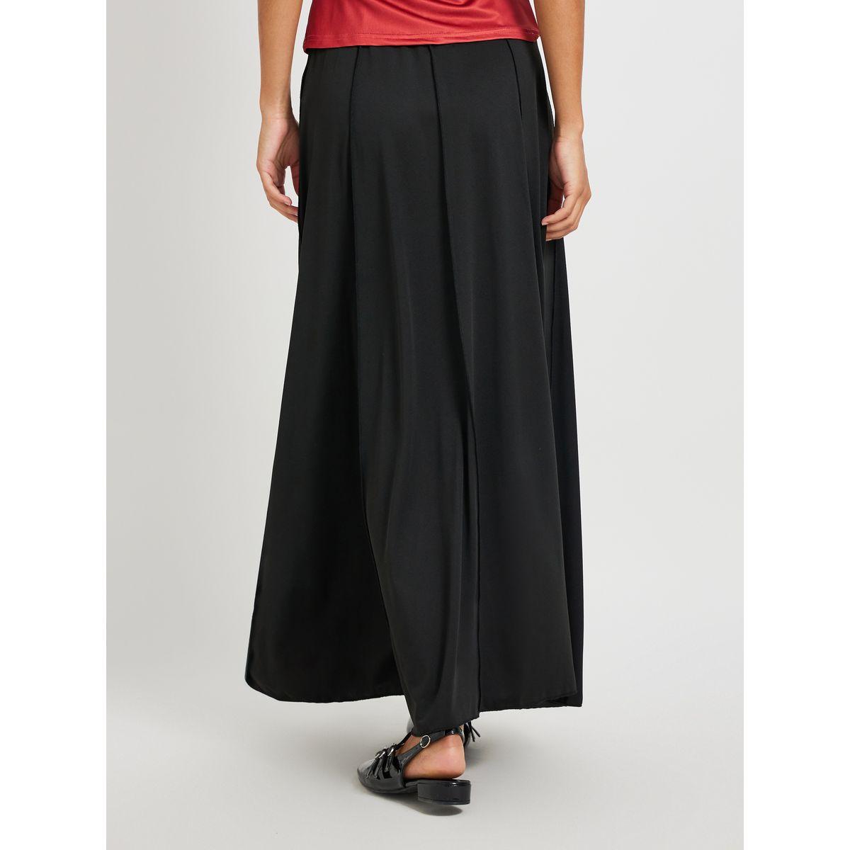 Styli Solid High Rise A-Line Maxi Skirt-women-clothing-bottoms-skirts-image-4