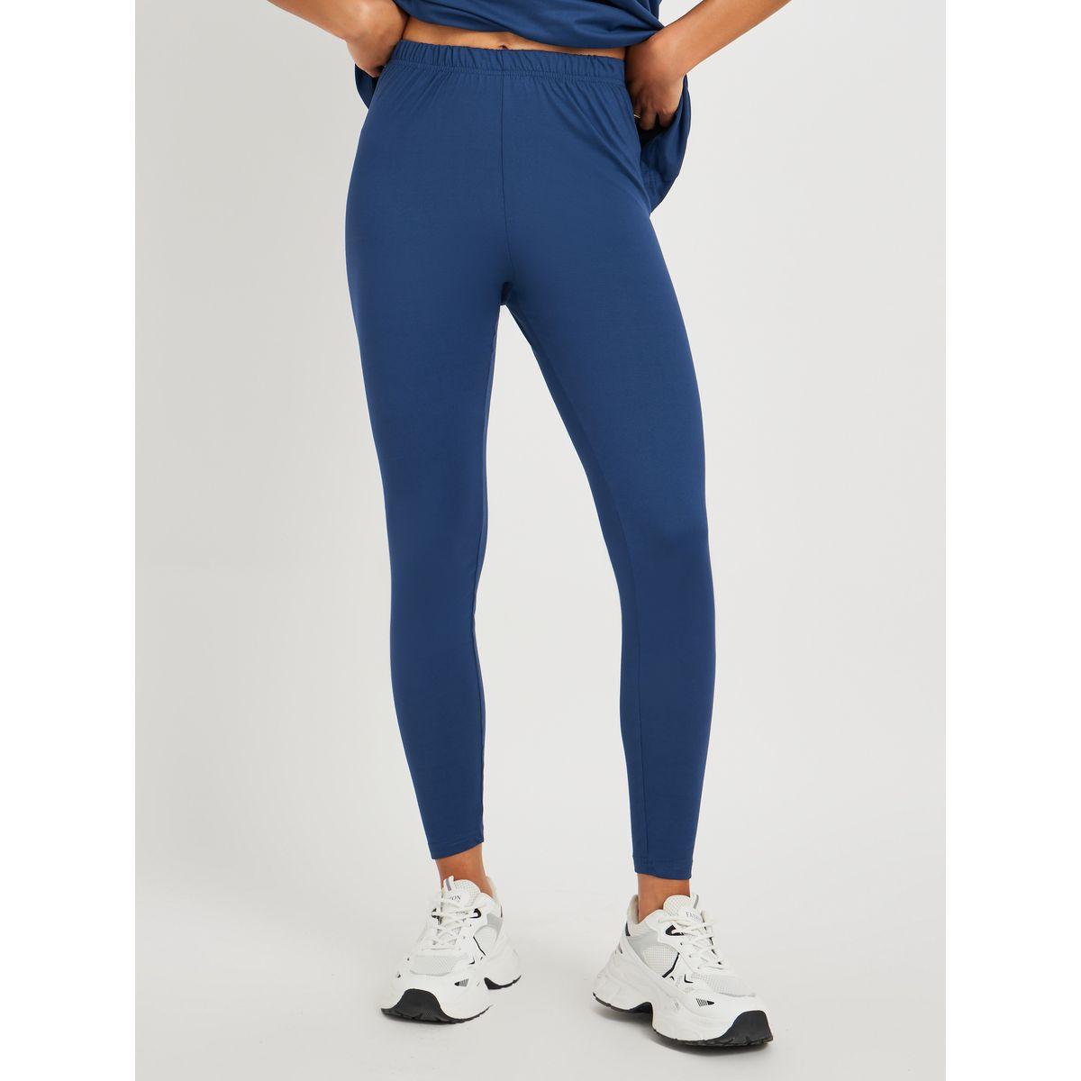 Styli Solid Short Sleeve T-Shirt and Leggings Co-Ords-women-clothing-coordsets-image-5